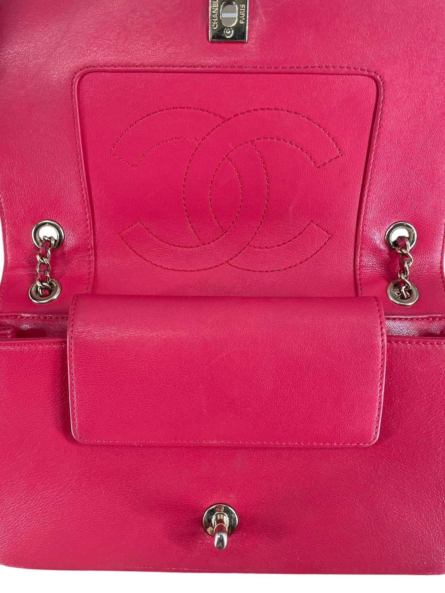 CHANEL/Bag/Leather/RED/23782309 GLD HRDWRE view 5