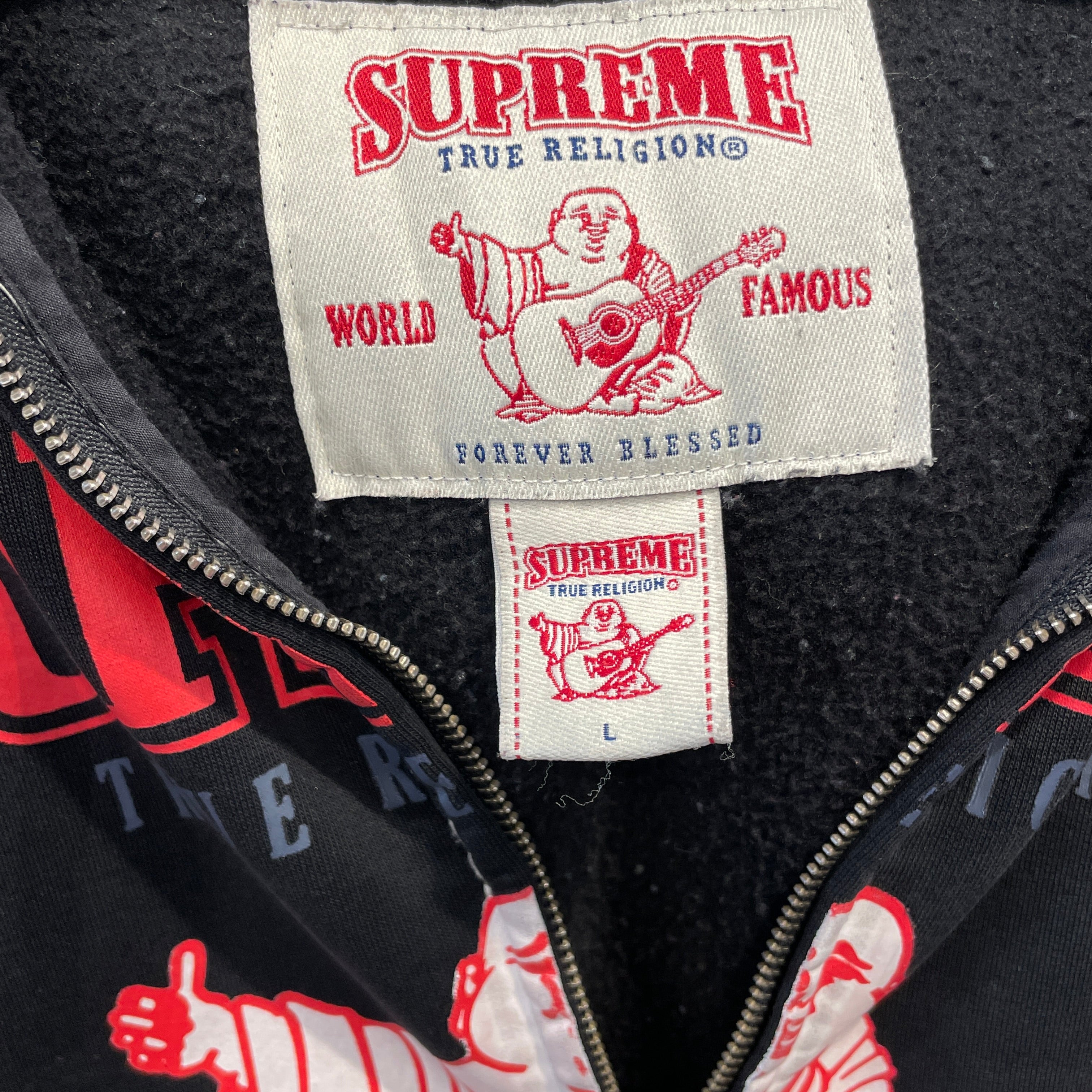 Supreme/Jacket/L/Cotton/BLK/TRU RELIGION X SUPREME view 3
