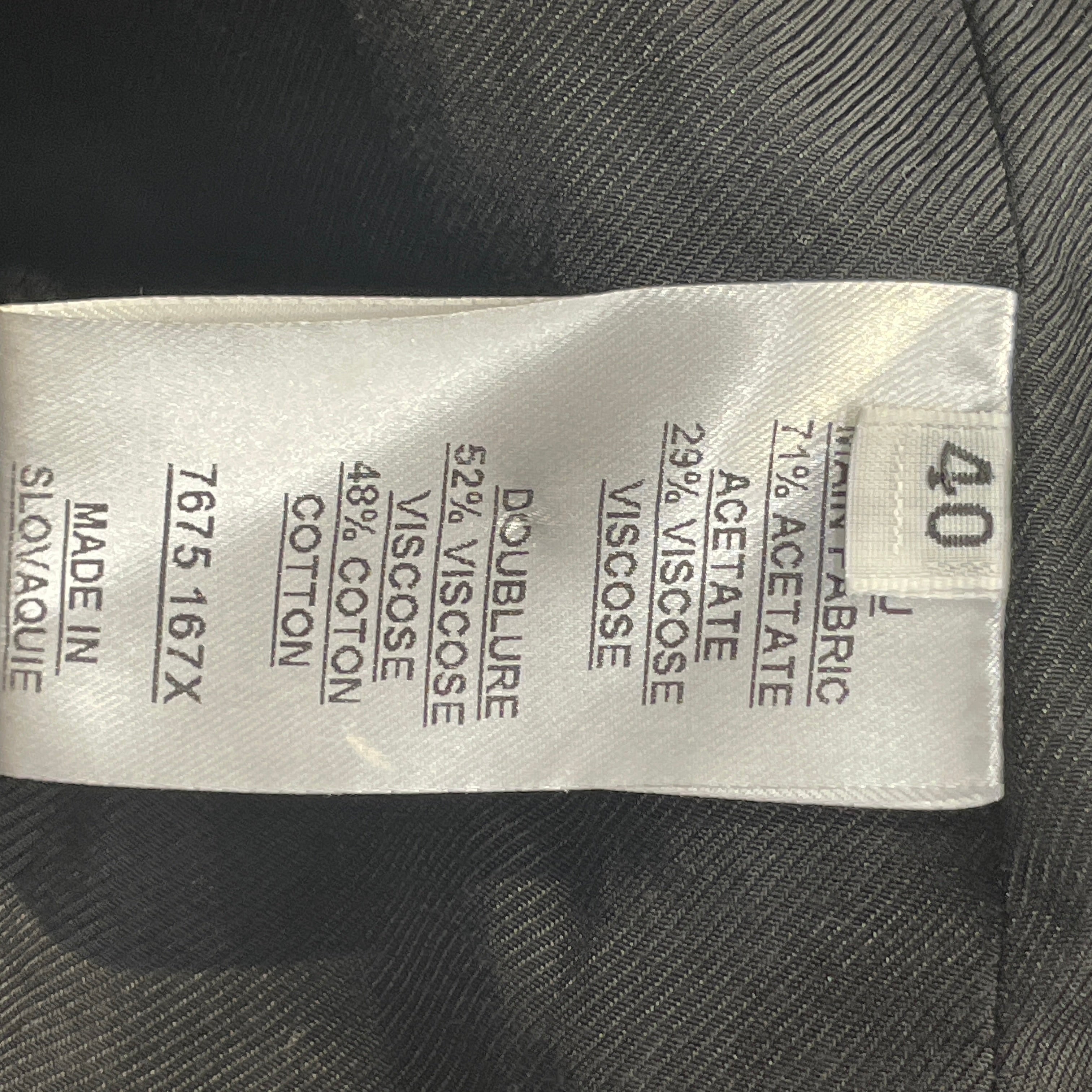 BALMAIN/Tailored Jkt/40/Wool/BLK/ view 4
