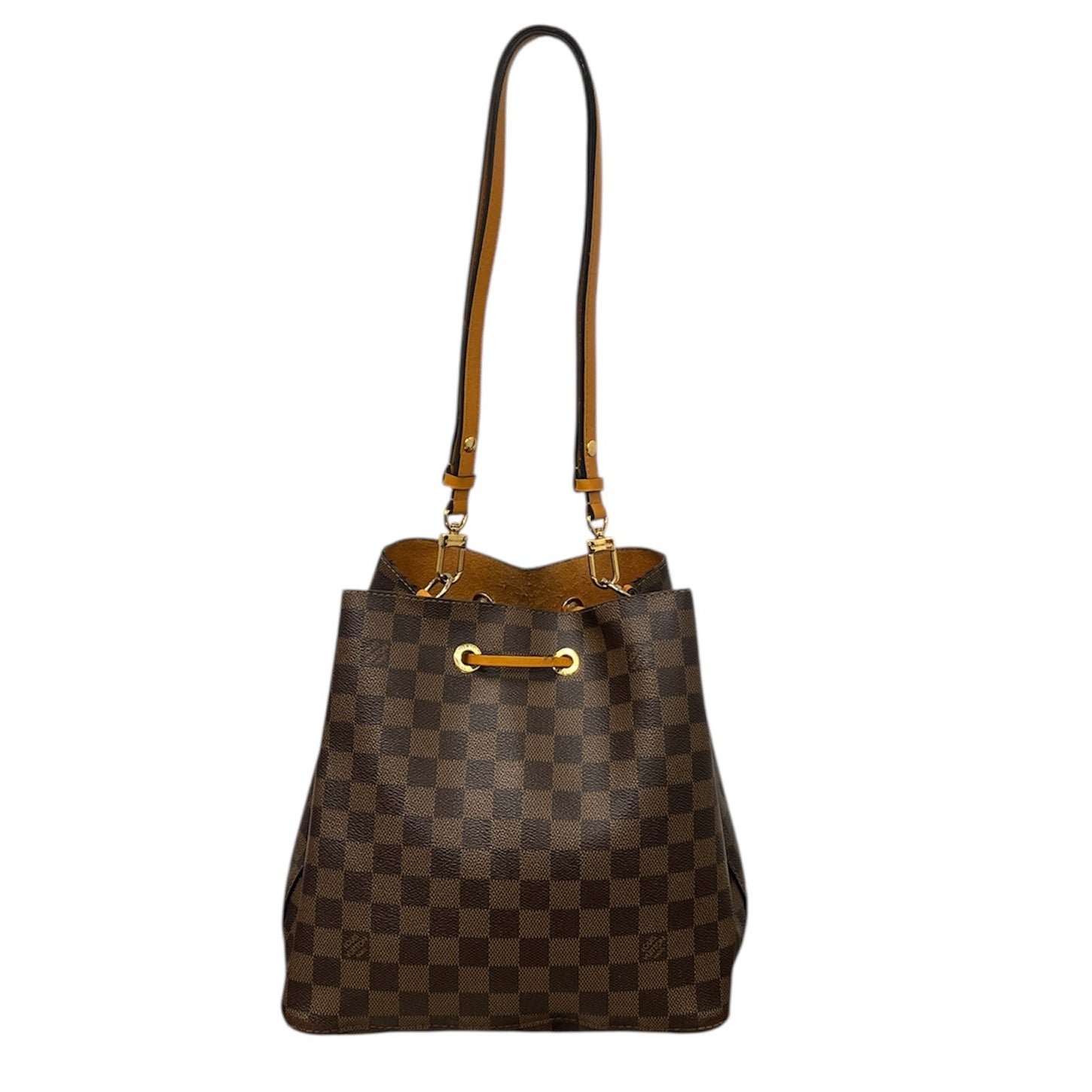 LOUIS VUITTON/Cross Body Bag/S/Monogram/Leather/BRW/SAFRAN YELLOW LEATHER BAG view 1