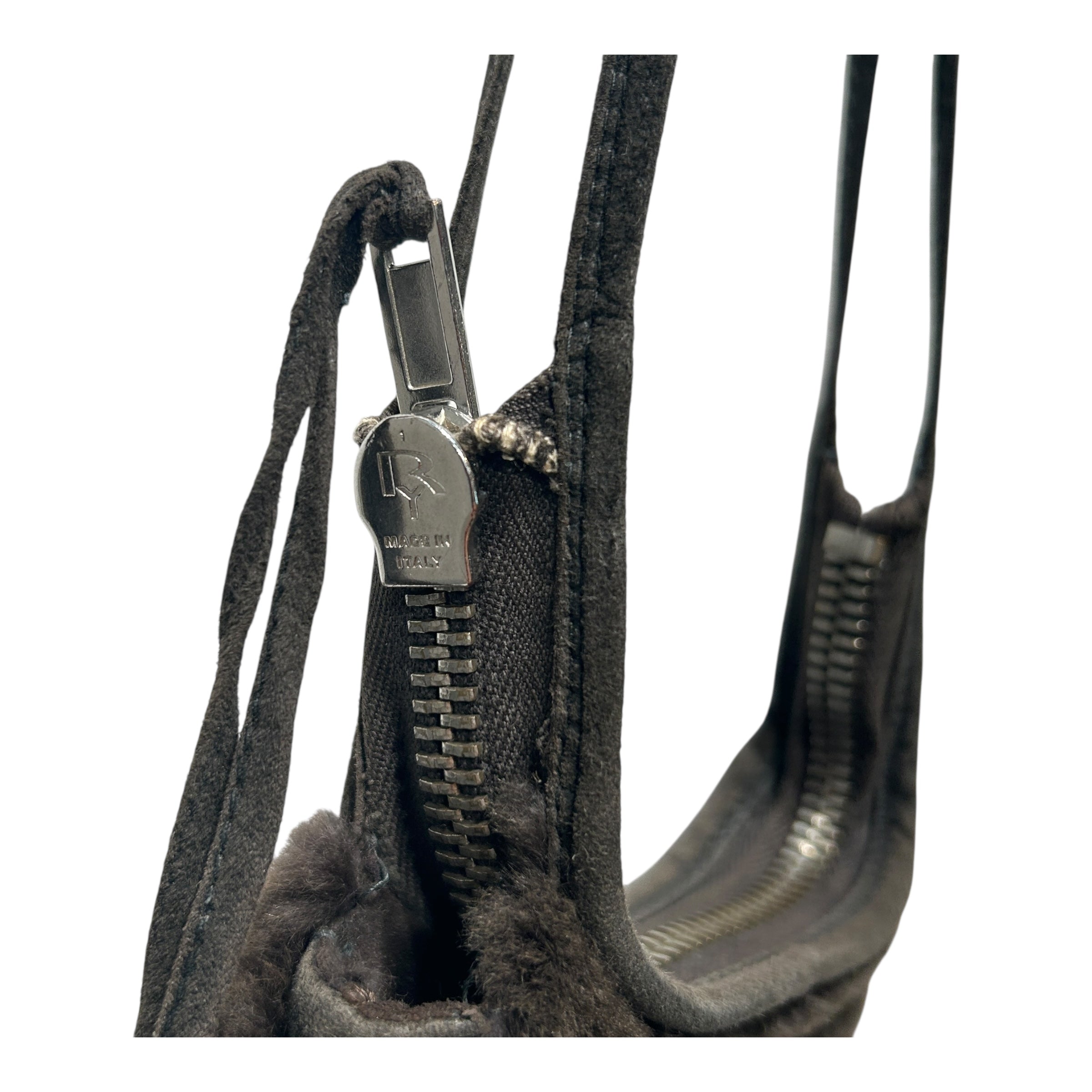 Rick Owens/Pouch/Fur/BRW/HUN MINK SIDE POUCH view 6