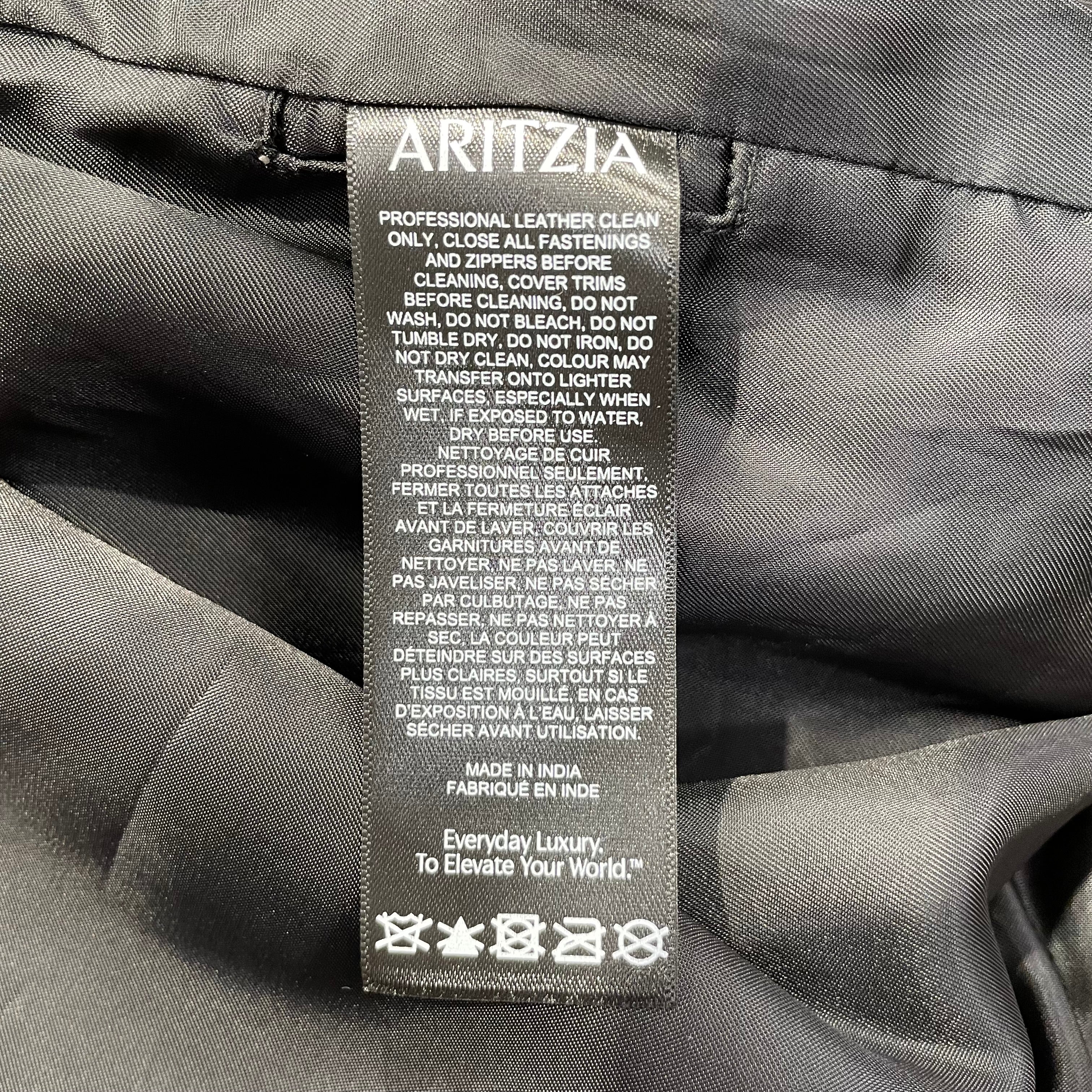 ARITZIA/Leather Jkt/M/Suede/BRW/JONES view 4