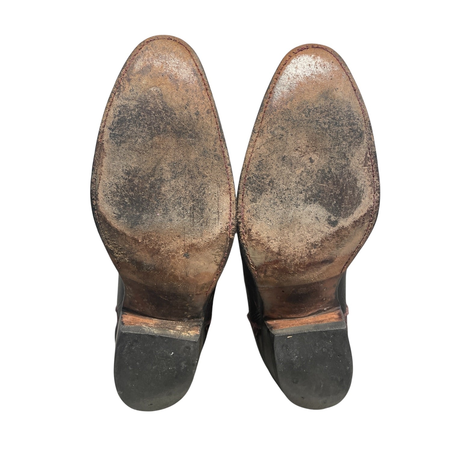 stock show/Cowboy Boots/US 7.5/Leather/BRW/cowboy boots/ brown 7.5 view 3