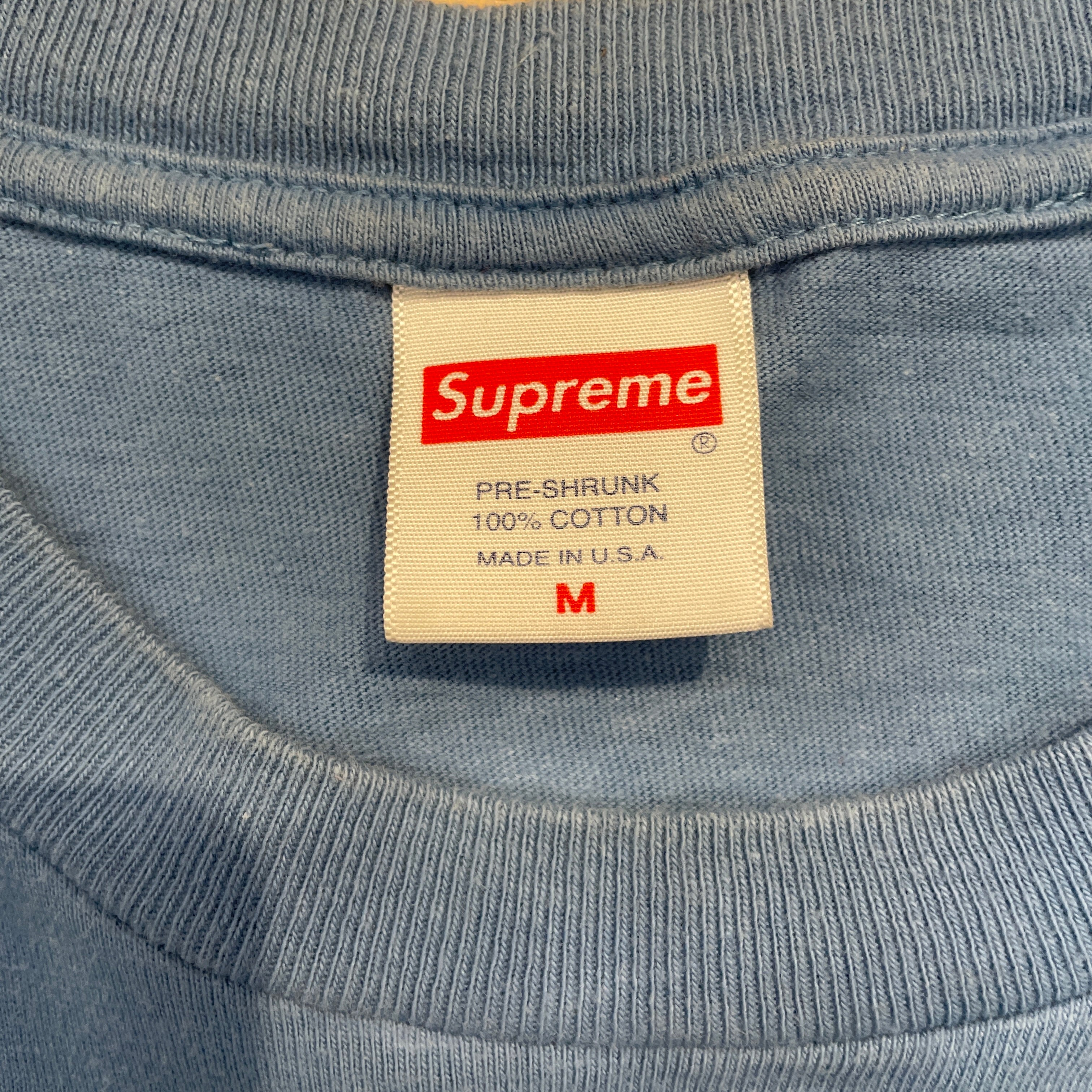 Supreme/T-Shirt/M/Cotton/BLU/ANNA NICOLE SMITH view 3