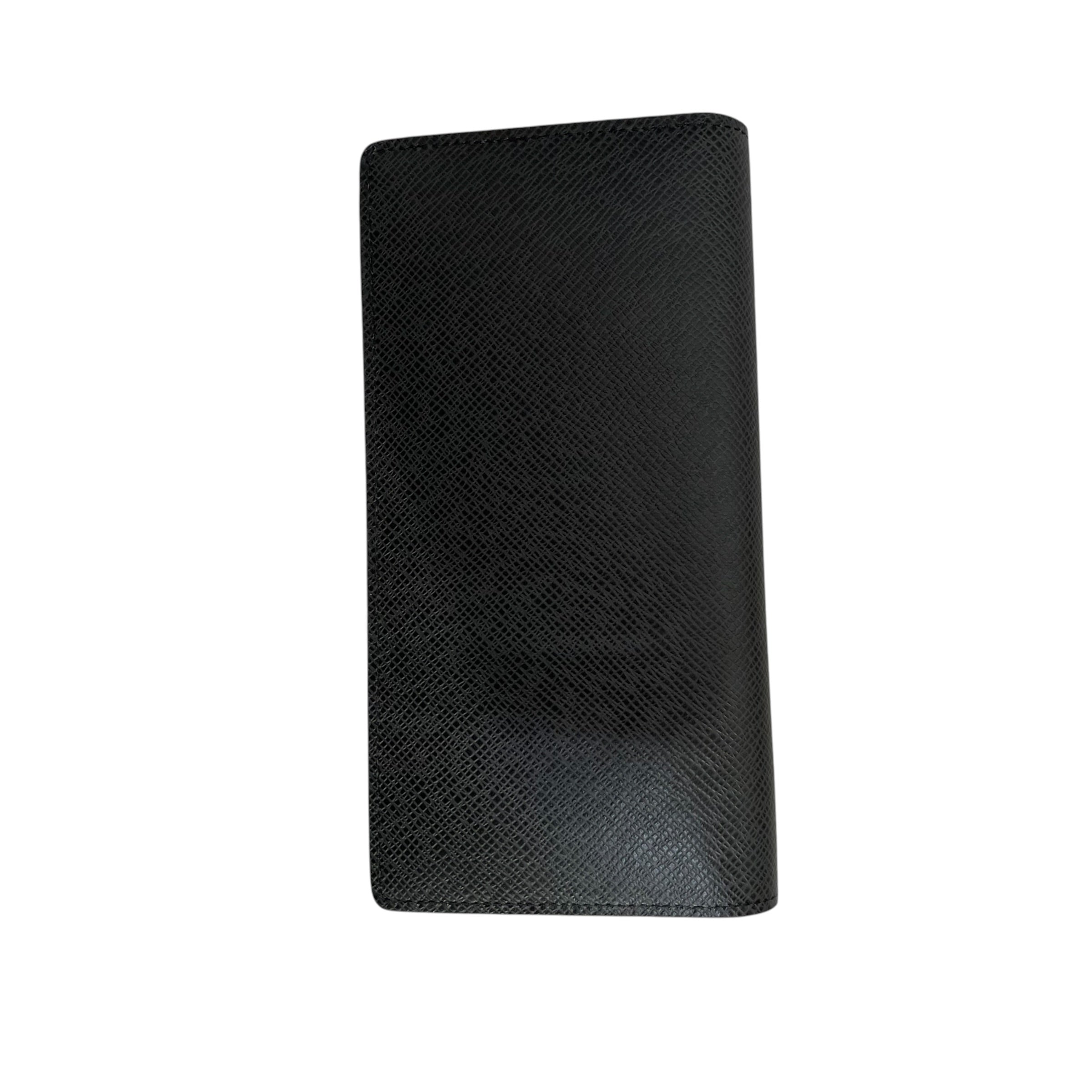 LOUIS VUITTON/Long Wallet/Leather/BLK/BLUE STRIPE view 3