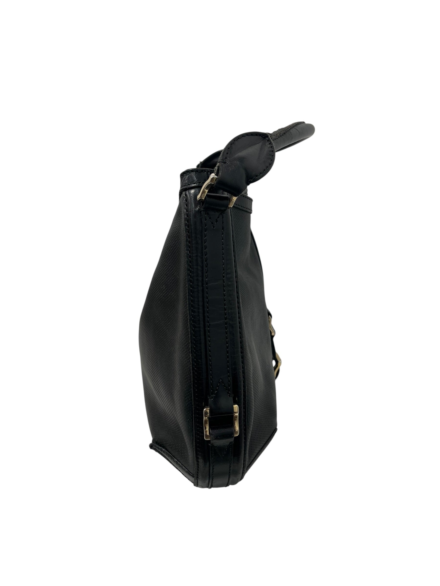 BURBERRY/Hand Bag/Leather/BLK/ view 3