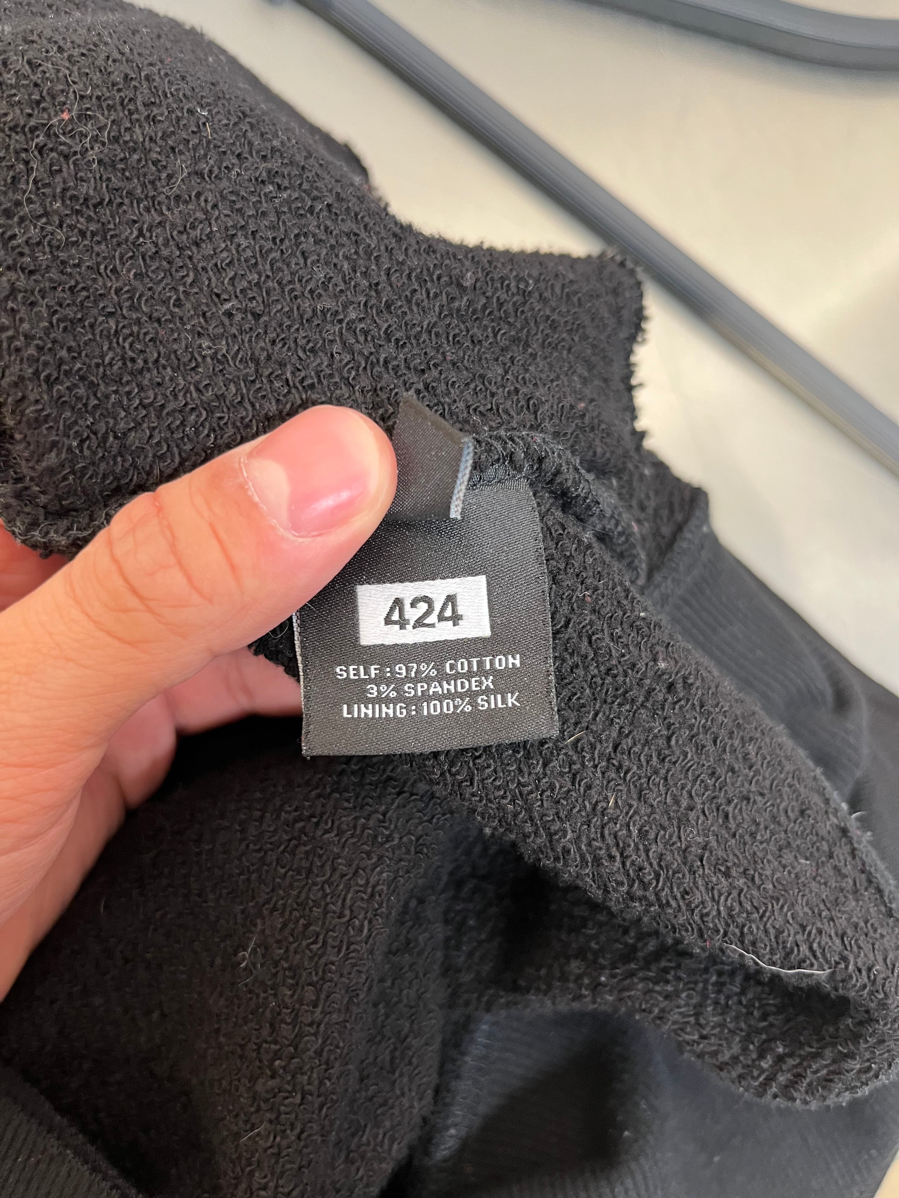 424(FourTwoFour)/Sweatshirt/M/Cotton/BLK/ view 6