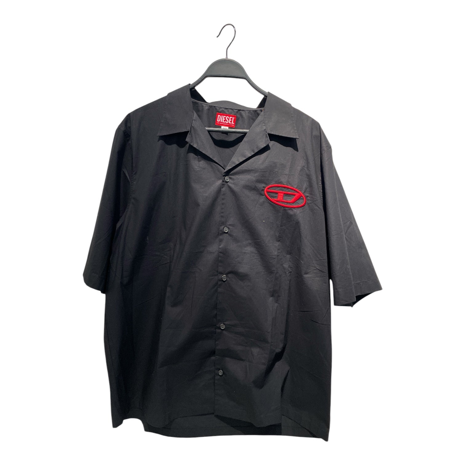 DIESEL/Polo Shirt/45/Cotton/BLK/ view 1