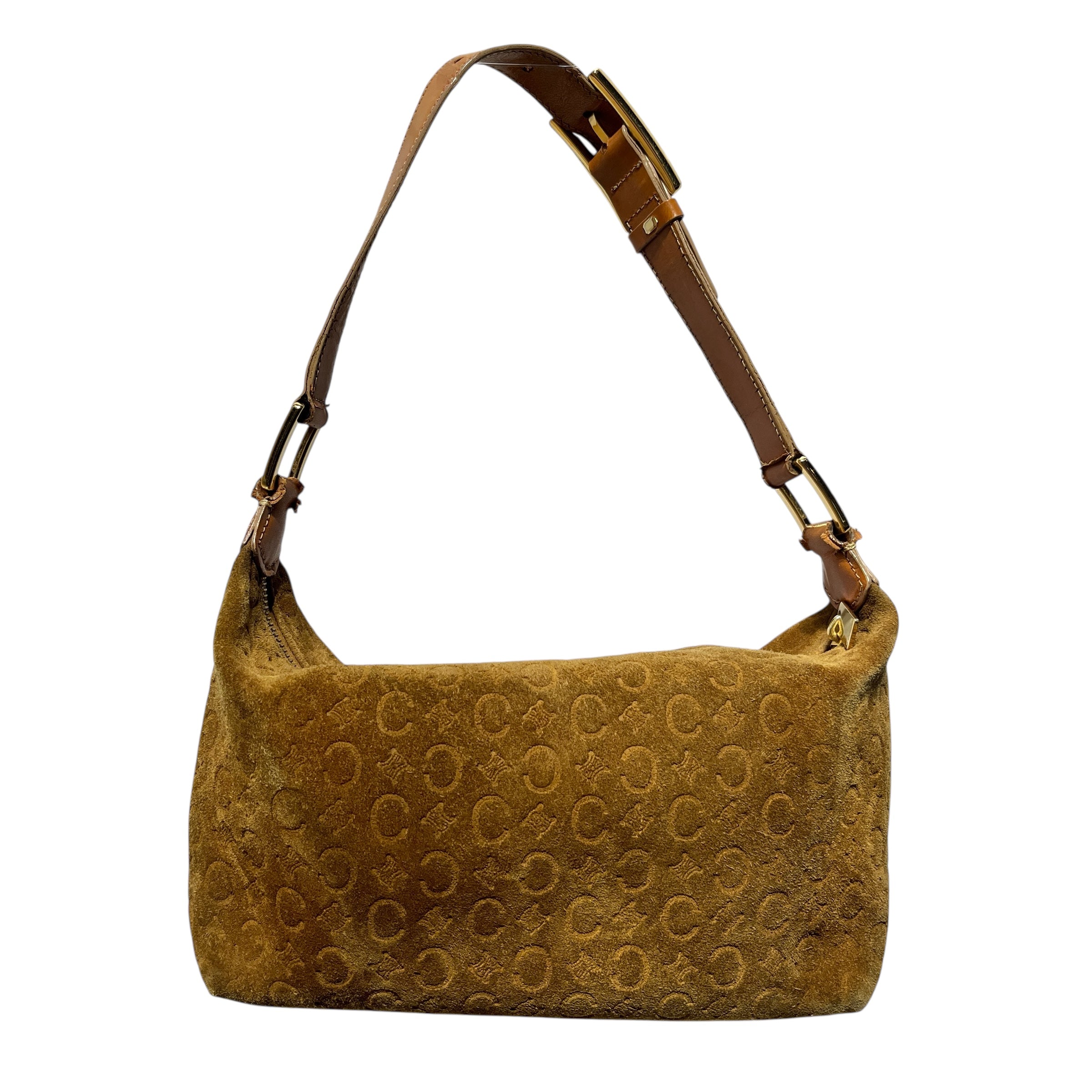 CELINE/Hand Bag/Suede/BRW/Macadam Sude view 1