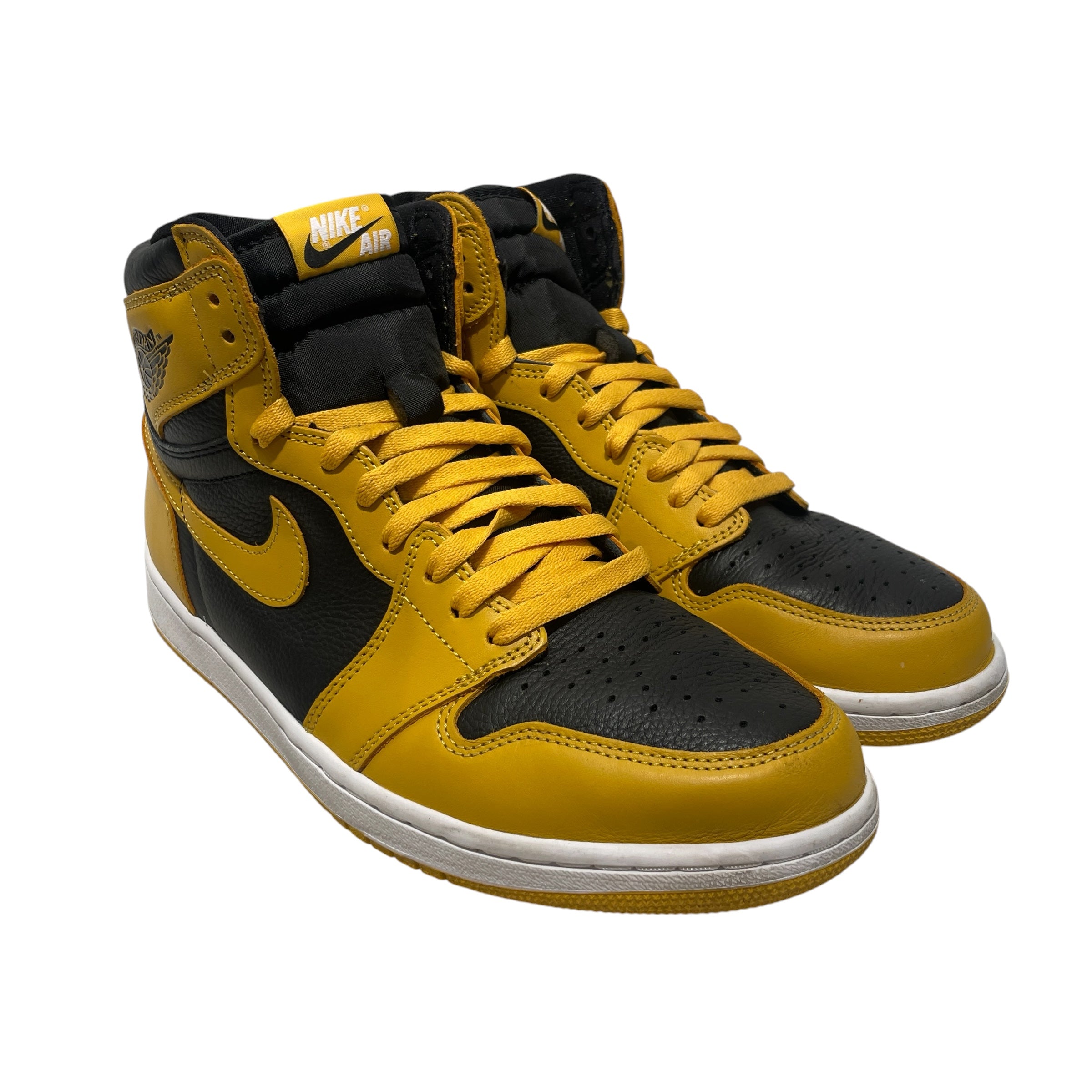 NIKE/Hi-Sneakers/US 10.5/Leather/YEL/pollen 1 view 1
