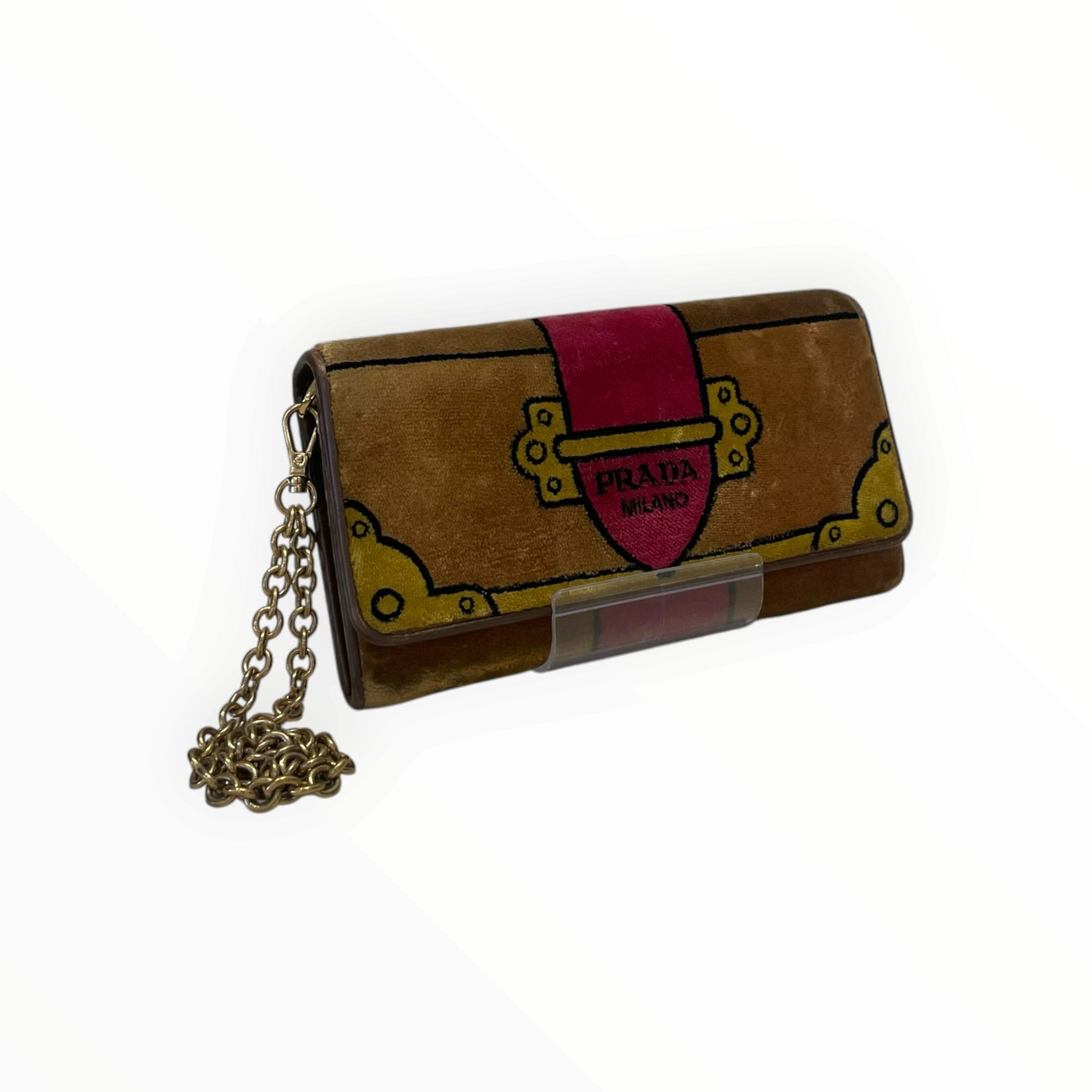 PRADA/Bag/All Over Print/CML/Velvet Cashier Clutch view 1