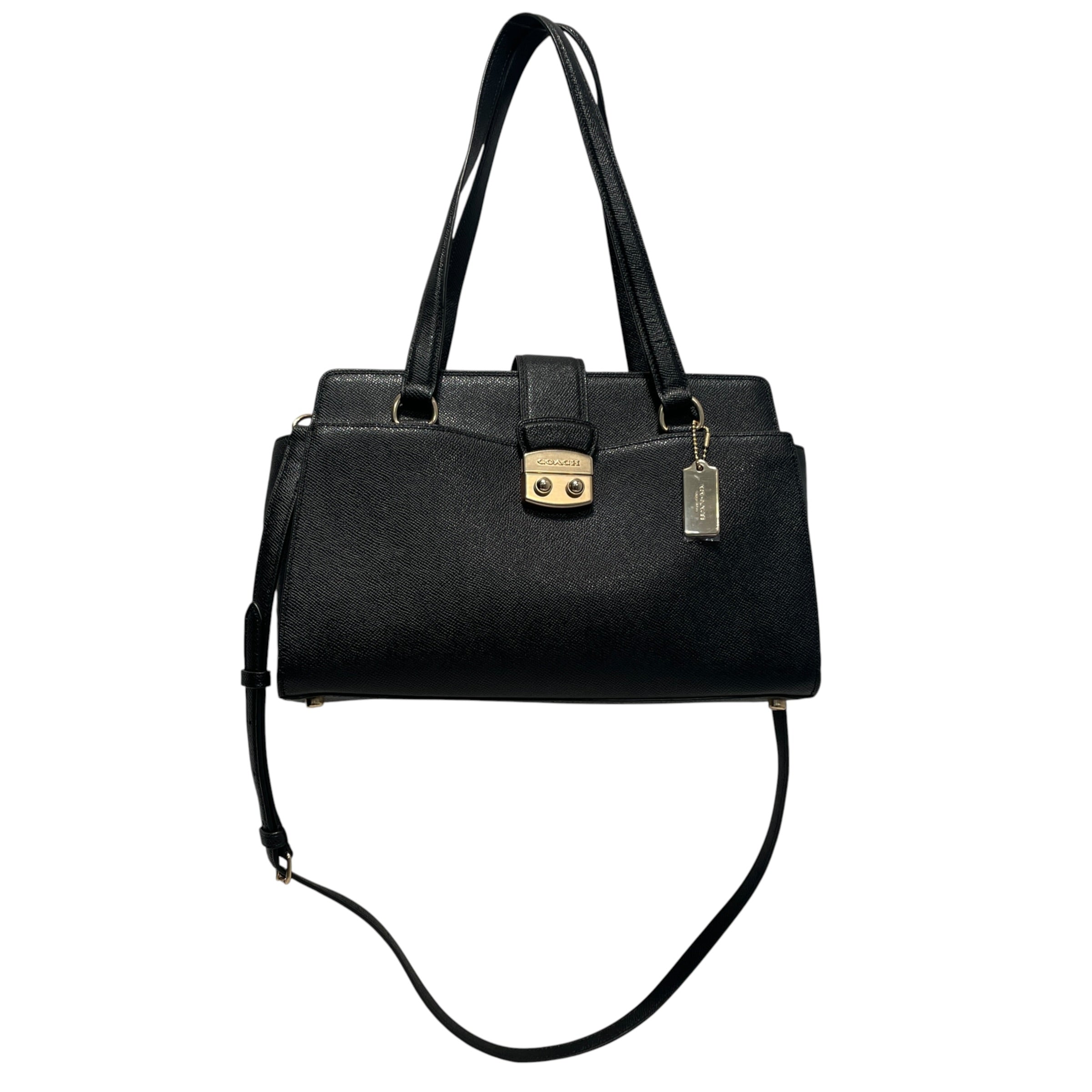COACH/Hand Bag/Leather/BLK/Avery Carryall view 1