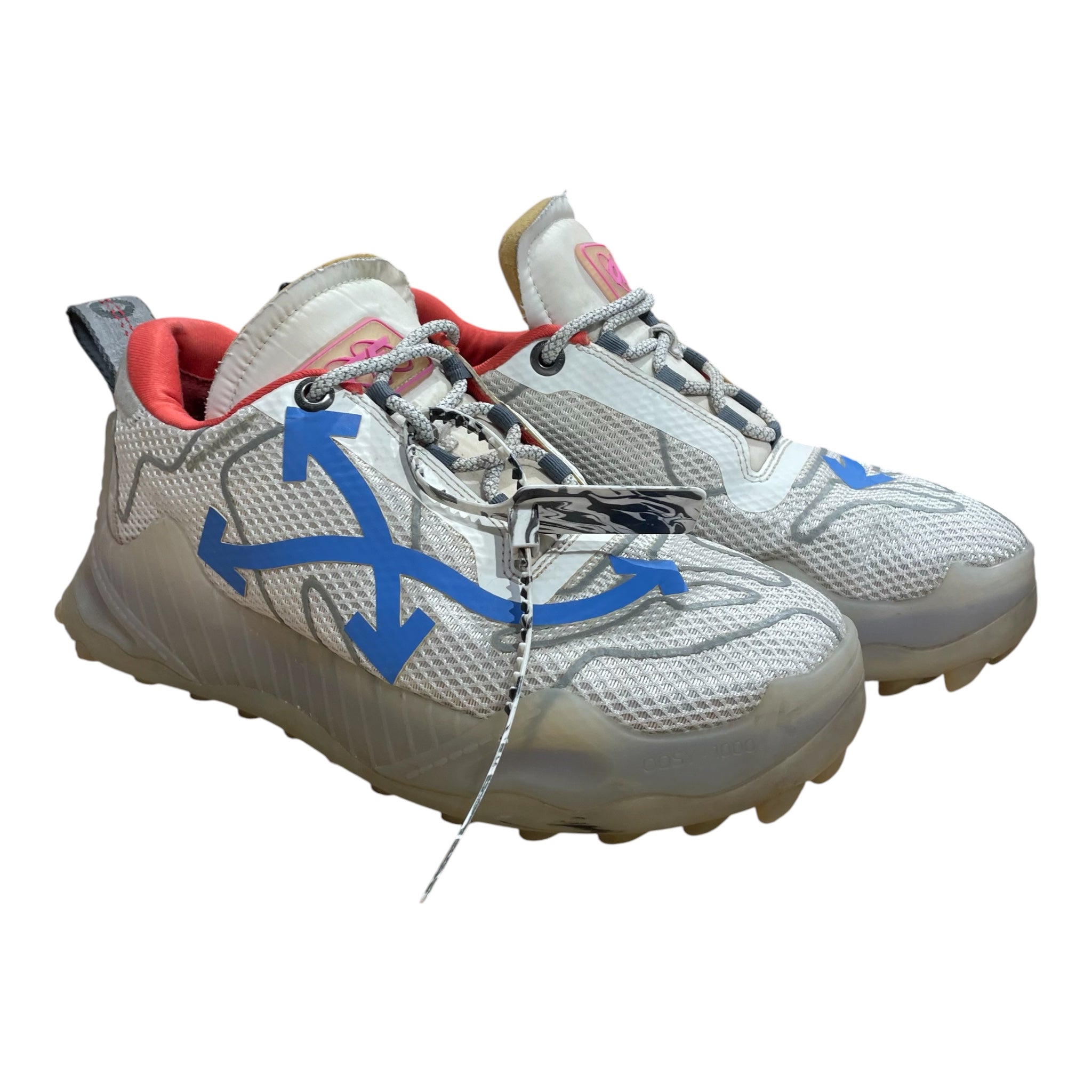 OFF-WHITE/Low-Sneakers/EU 42/Acrylic/WHT/ODSY-1000 view 1