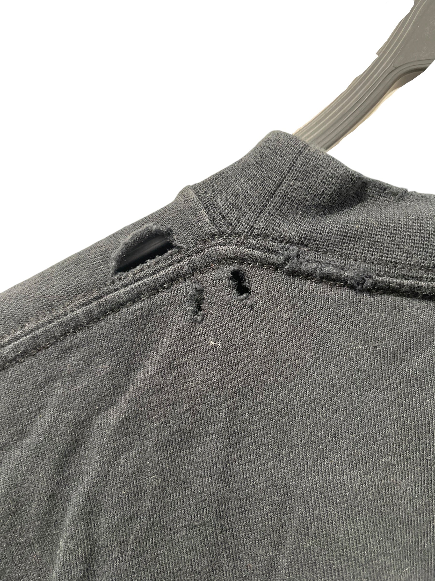 BALENCIAGA/T-Shirt/5/Cotton/BLK/Graphic/PARIS METAL LOGO TEE view 5