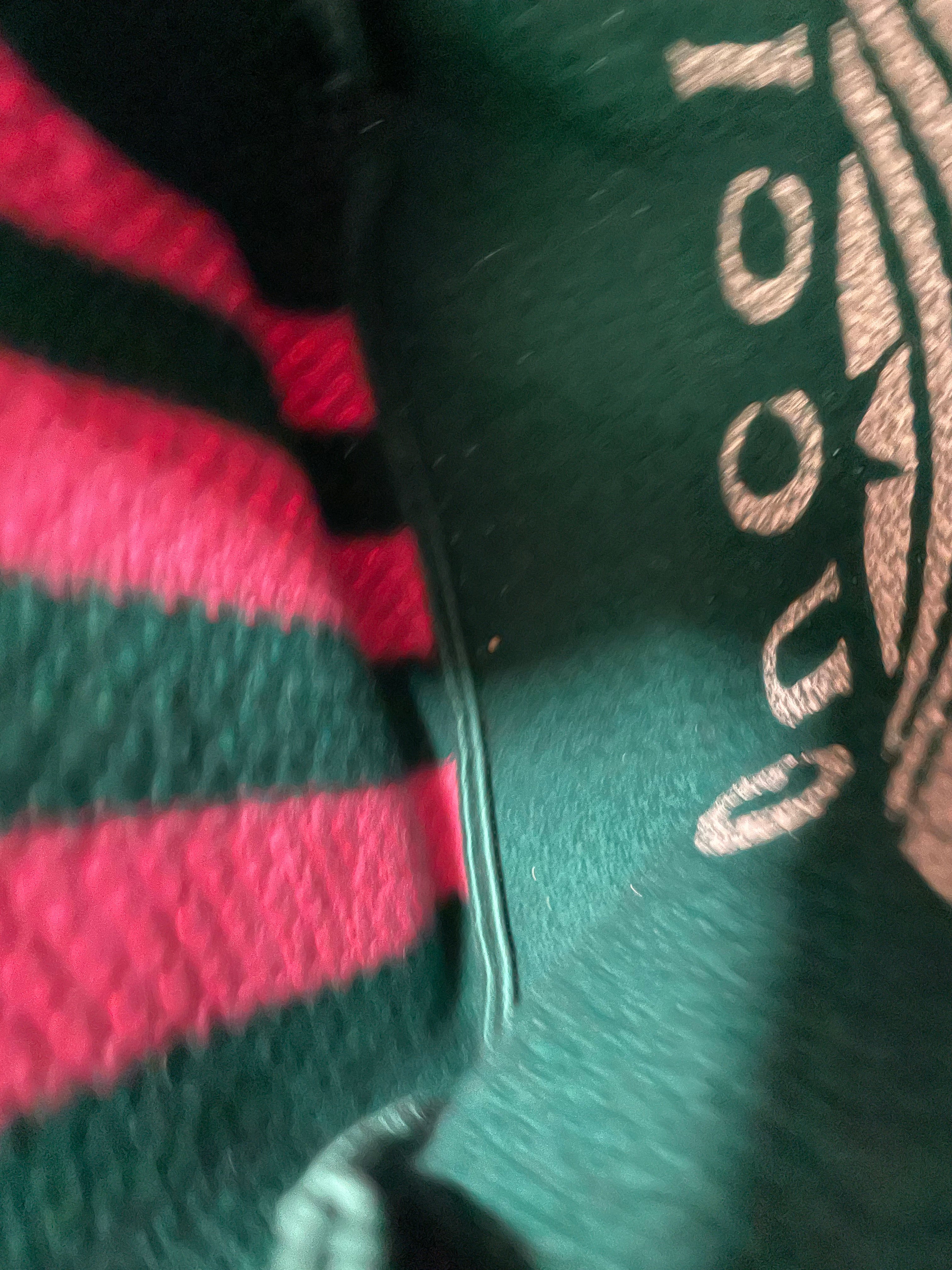 GUCCI/adidas/Tote Bag/Wool/GRN/Medium Woven, Pink Stripes view 4