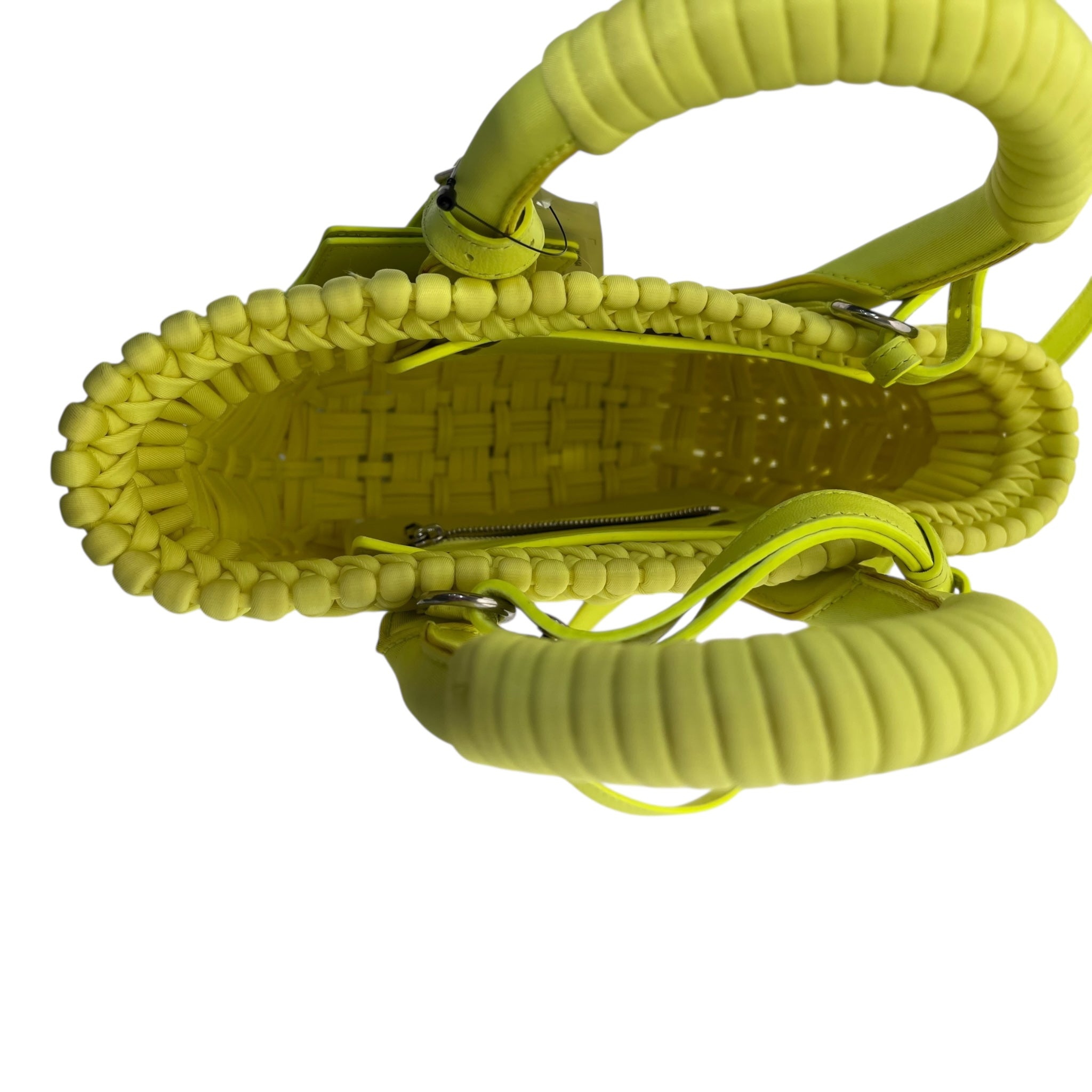 BALENCIAGA/Hand Bag/OS/Acrylic/YEL/FLUO YELLOW BISTRO HANDBAG view 7