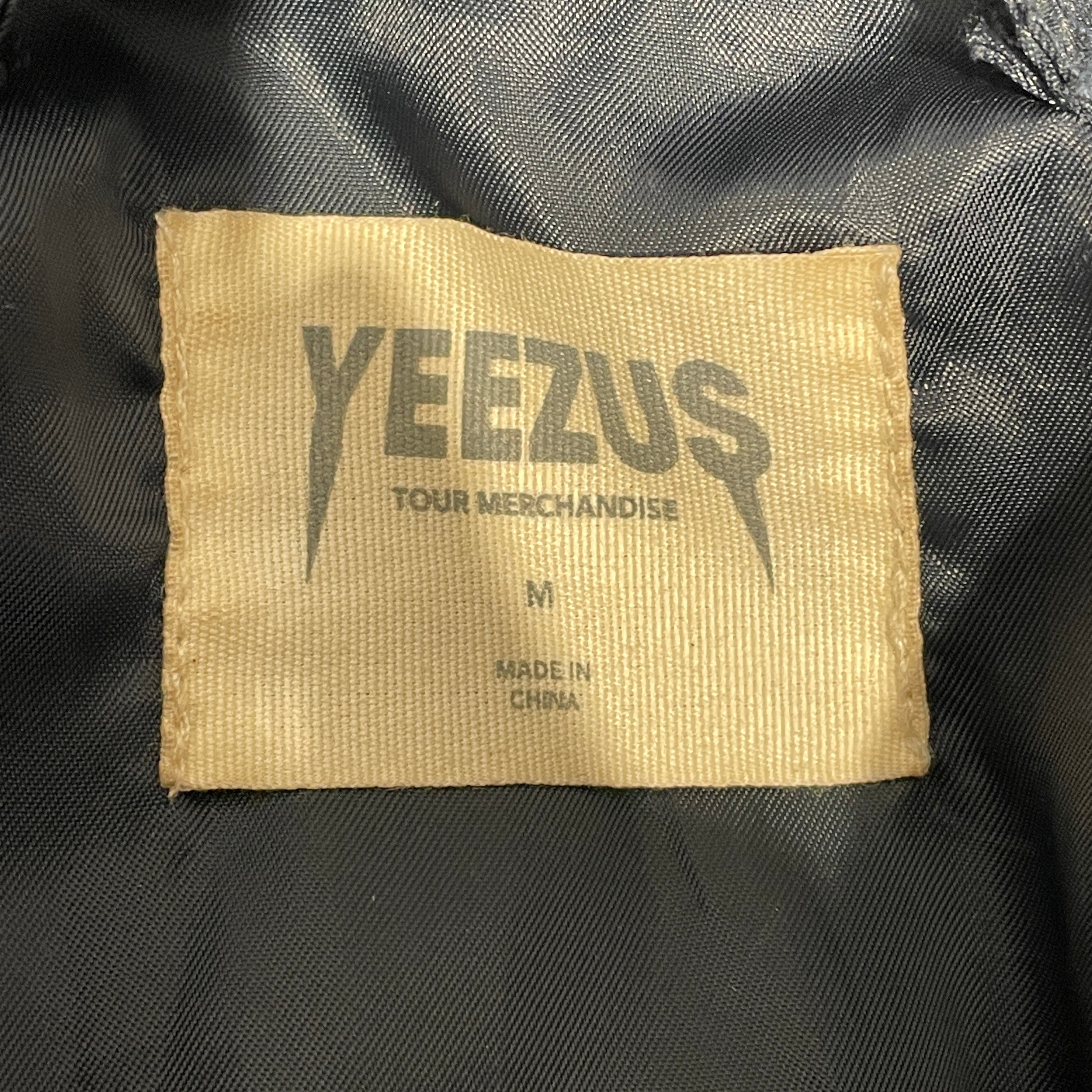 Yeezus/Flight Jkt/M/Nylon/NVY/ view 3