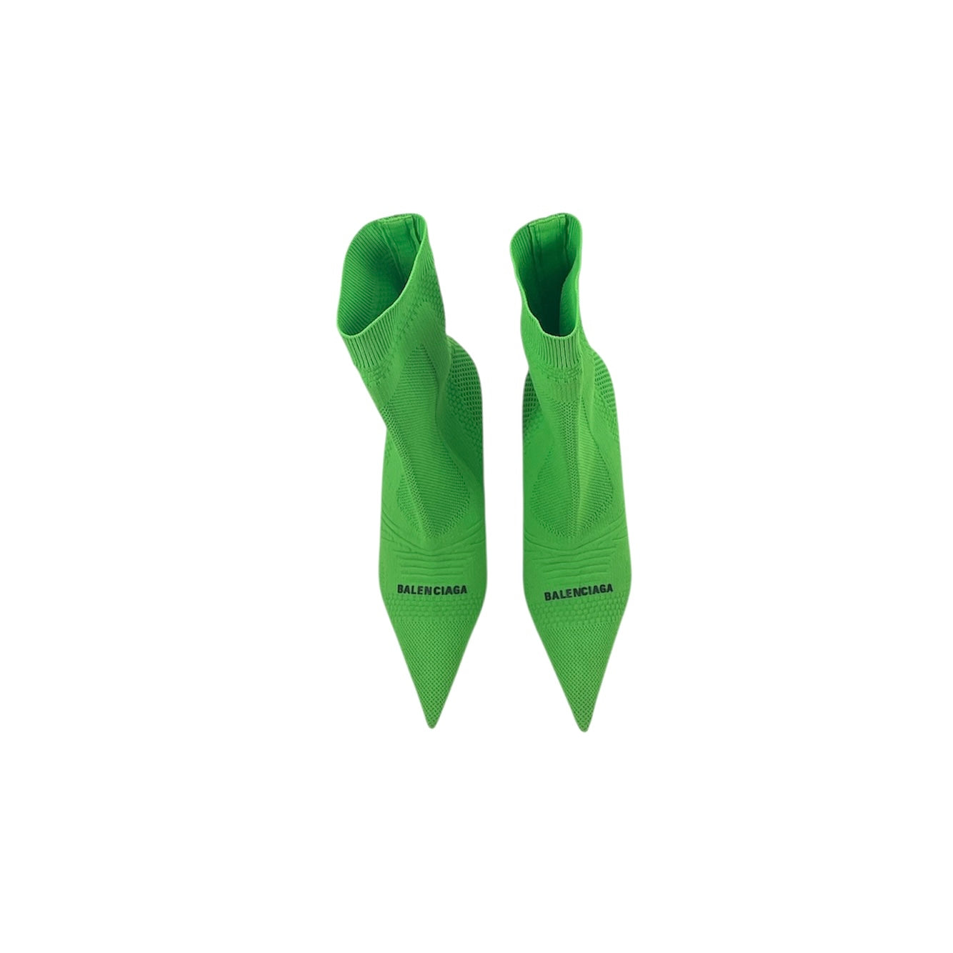 BALENCIAGA/Heels/EU 37/Nylon/GRN/GREEN MESH view 3