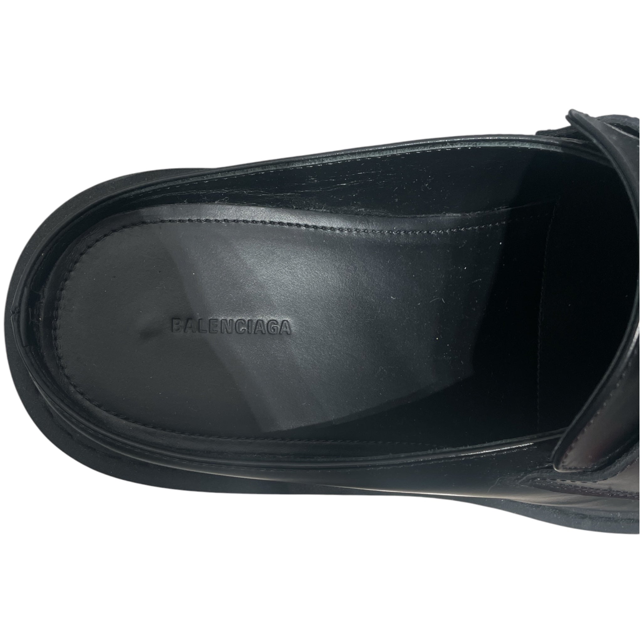 BALENCIAGA/Loafers/EU 40/BLK/ view 3
