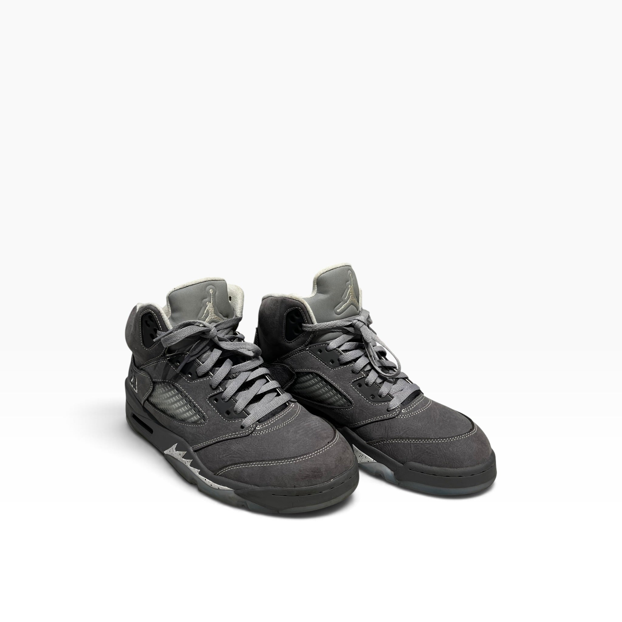NIKE/Hi-Sneakers/US 10.5/Suede/GRY/Jordan 5 Wolf Grey view 1