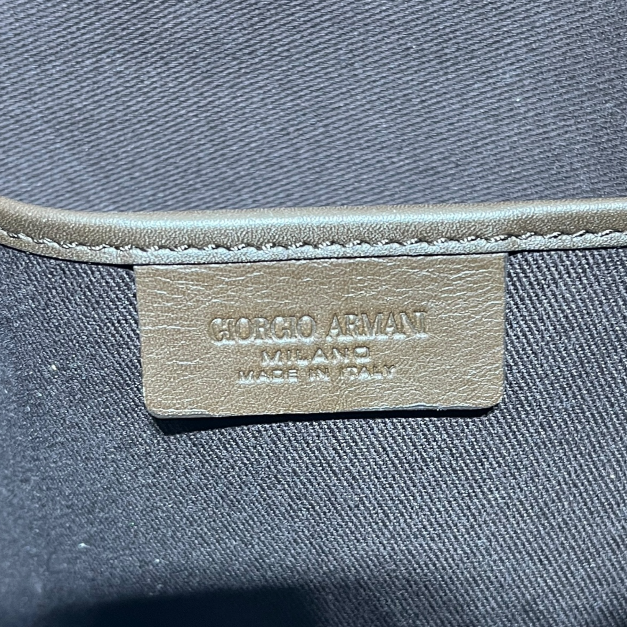 GIORGIO ARMANI/Cross Body Bag/Suede/BRW/ view 5