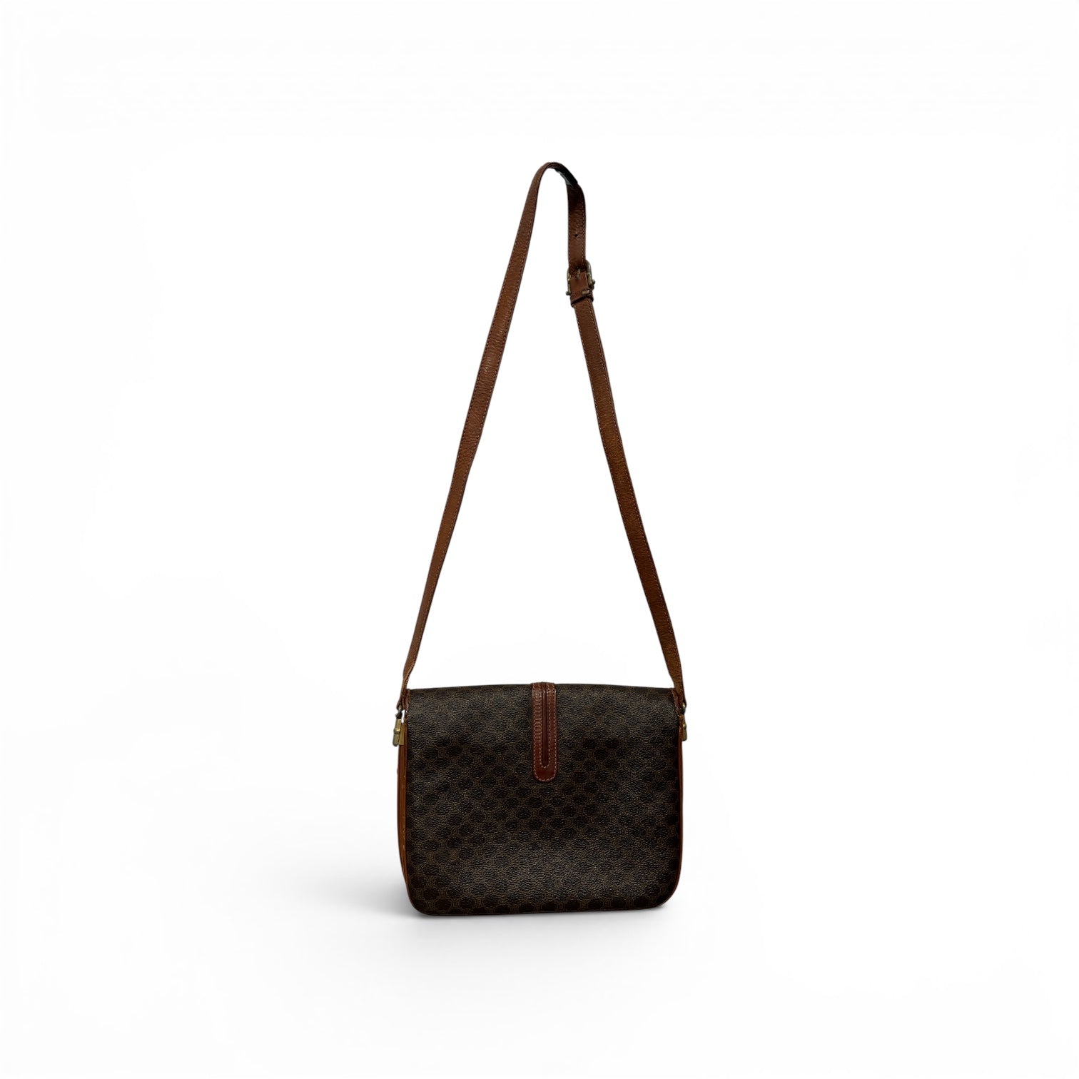 CELINE/Cross Body Bag/Monogram/Leather/BRW/ view 2