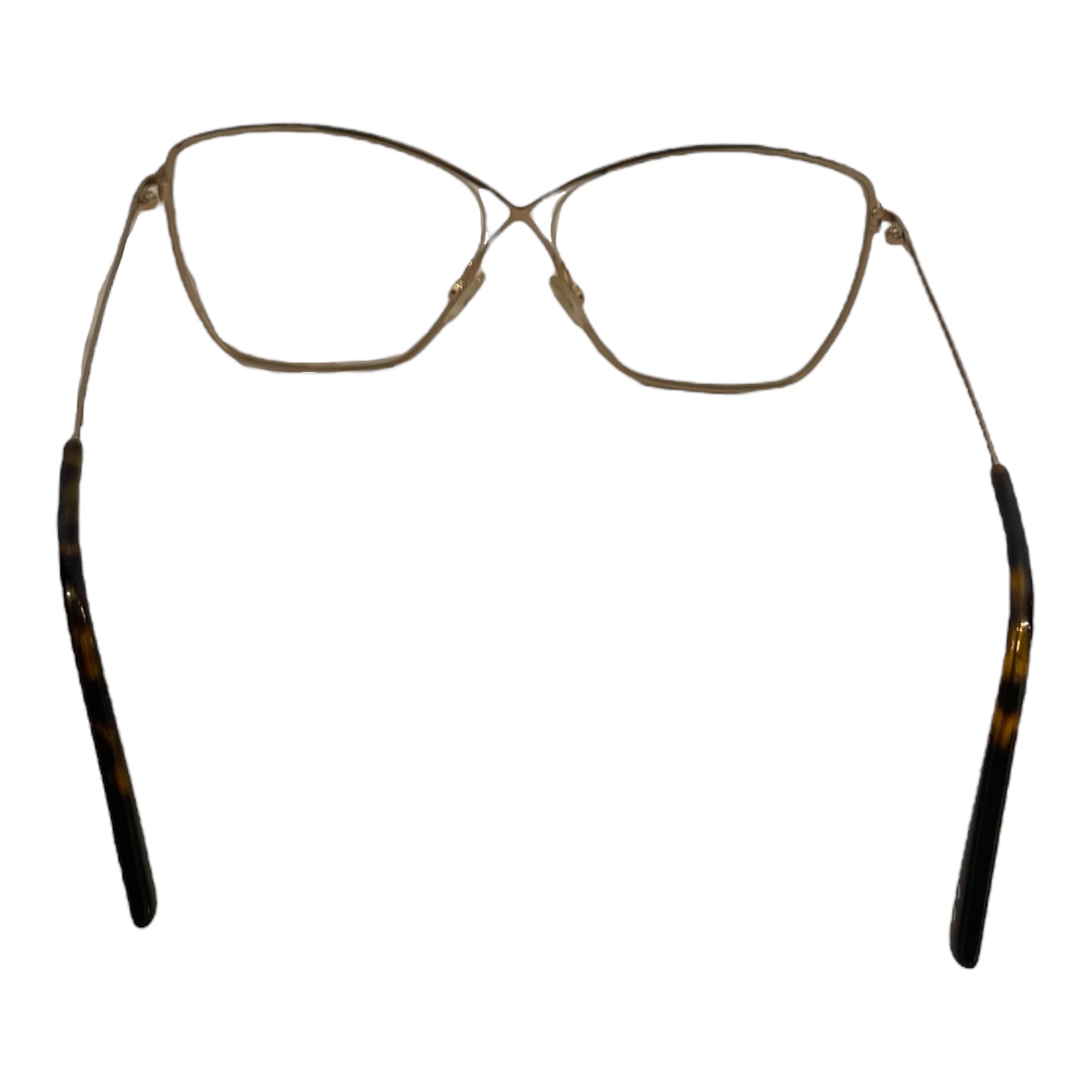 TOM FORD/Glasses/OS/Celluloid/SLV/Oval/TOM FORD CUSTOM CLEAR FRAMES view 2