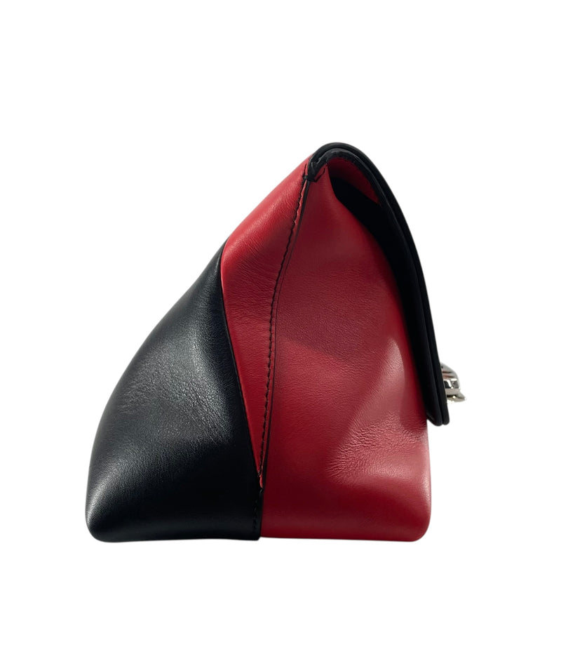 Alexander McQueen/Cross Body Bag/Leather/BLU/SCALES + BRASS KNUCKLE