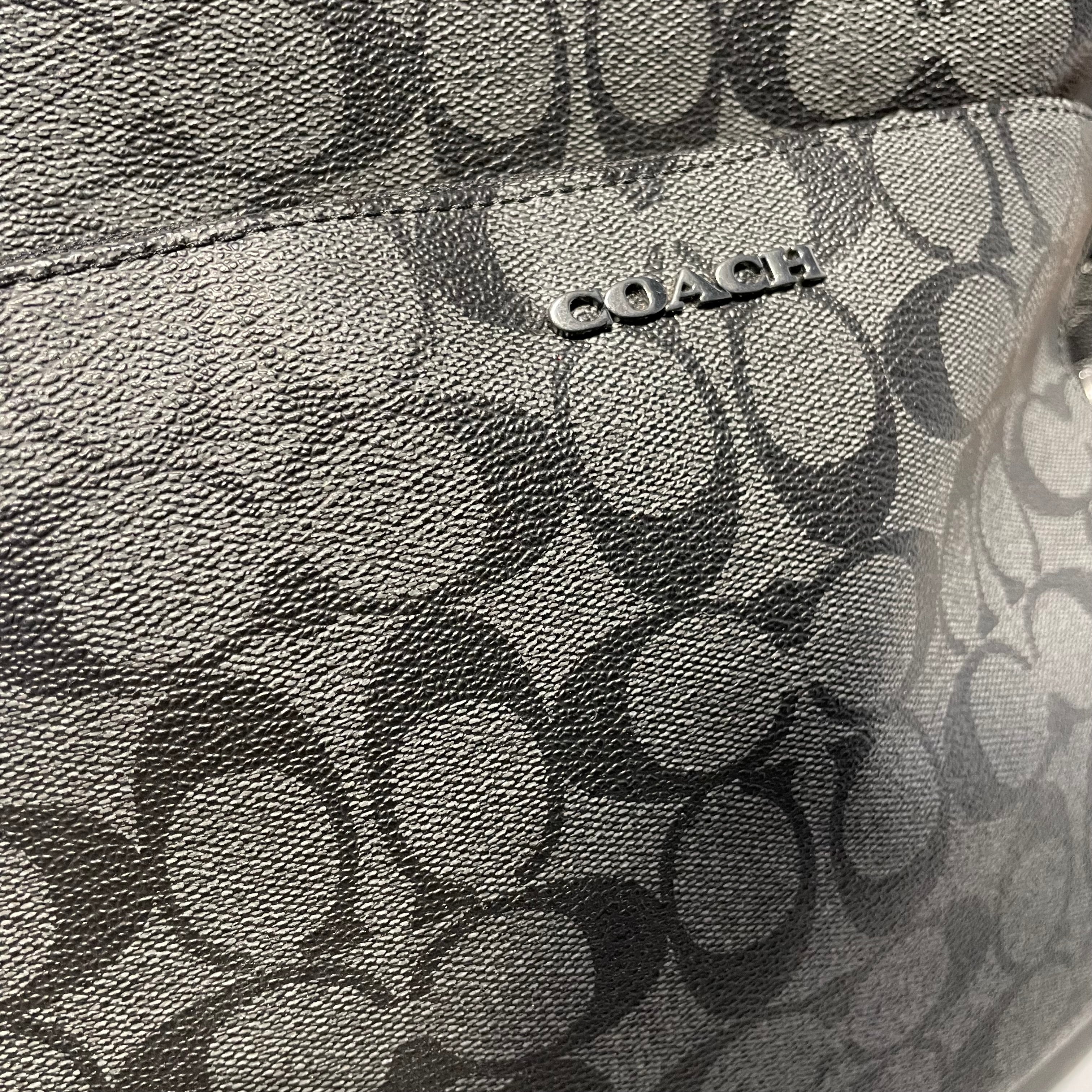 COACH/Backpack/Monogram/Leather/BLK/ view 7