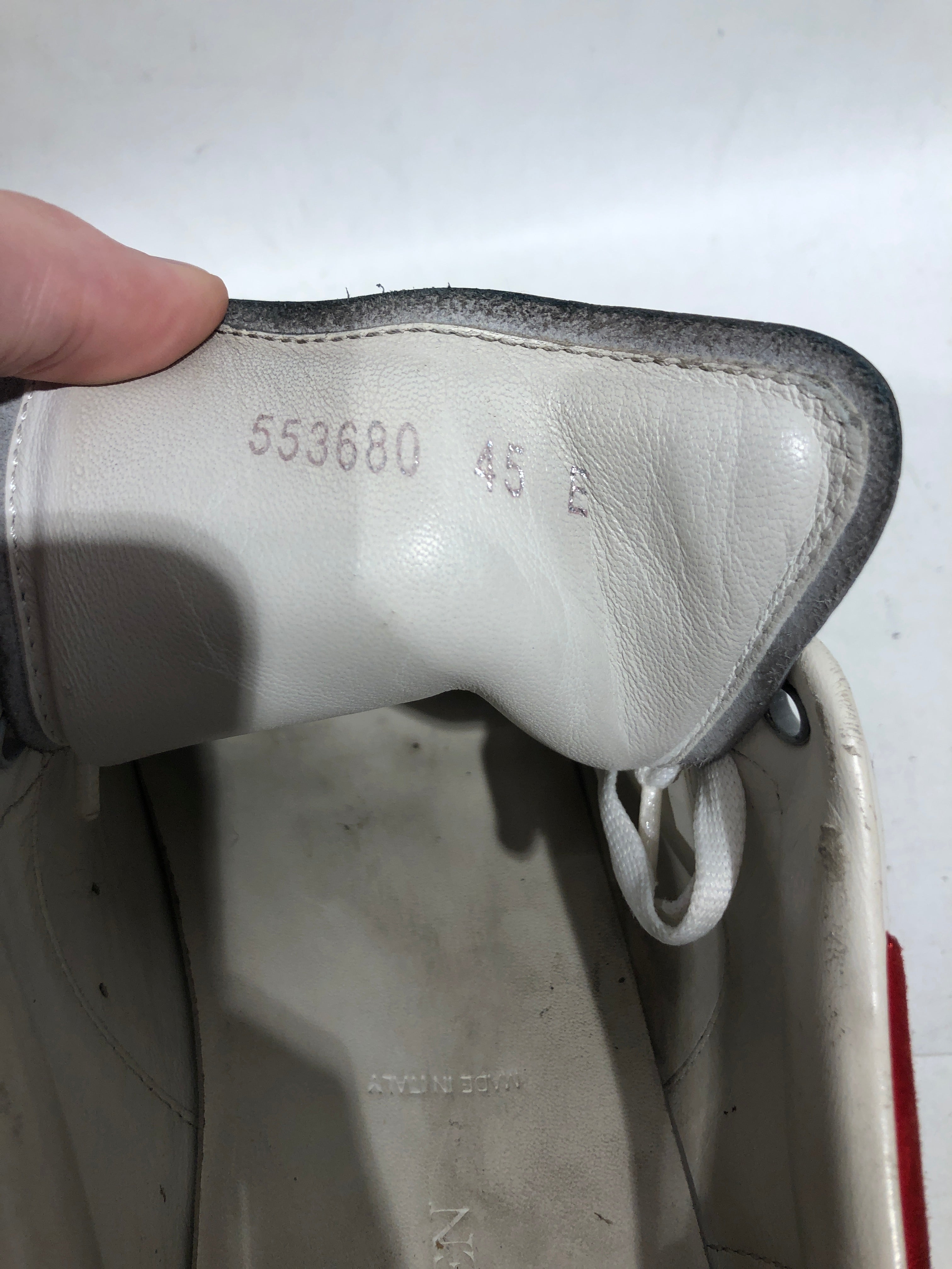 Alexander McQueen/Low-Sneakers/US 12/Leather/WHT/ view 5