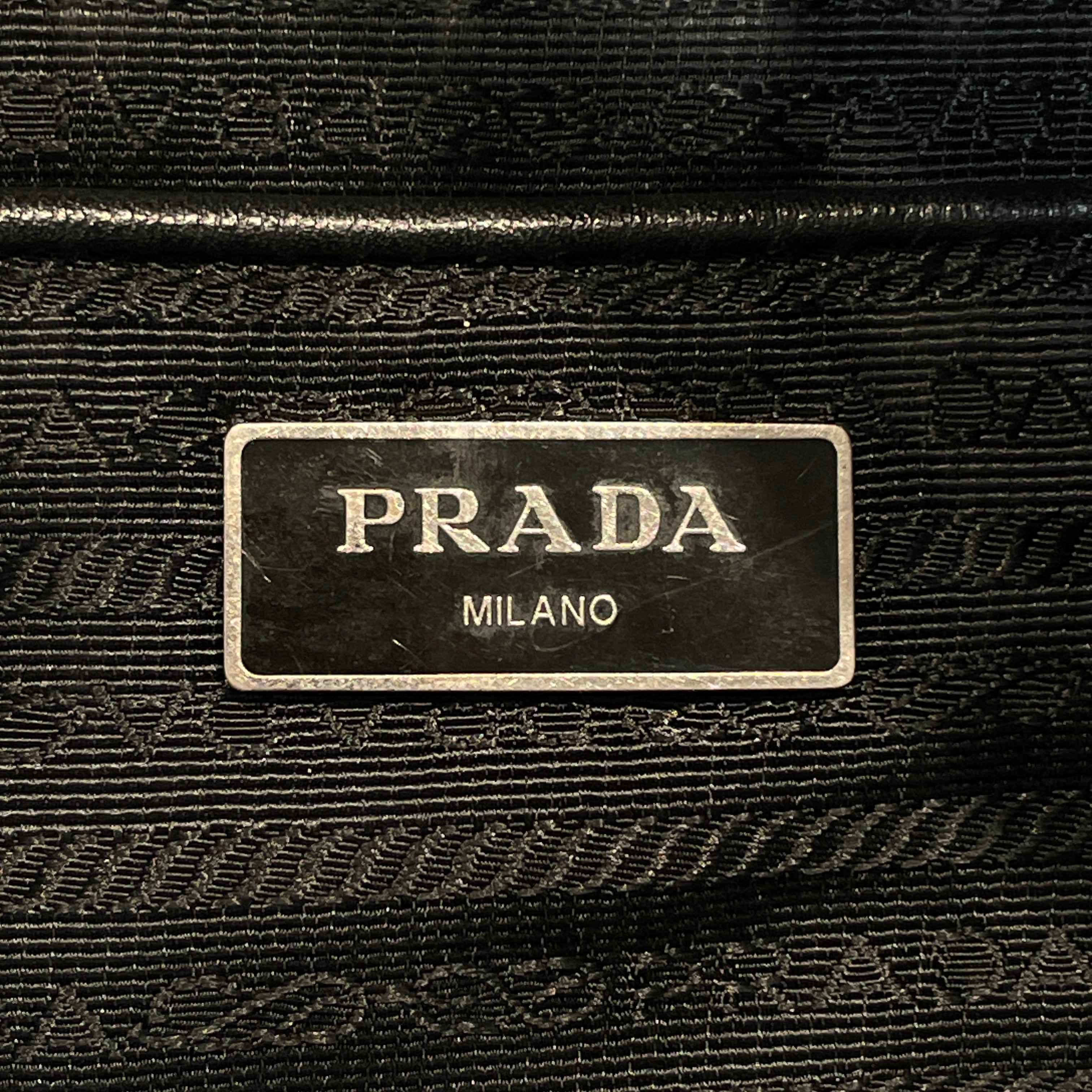 PRADA/Tote Bag/Nylon/BLK/Prada Robot Jacket view 6