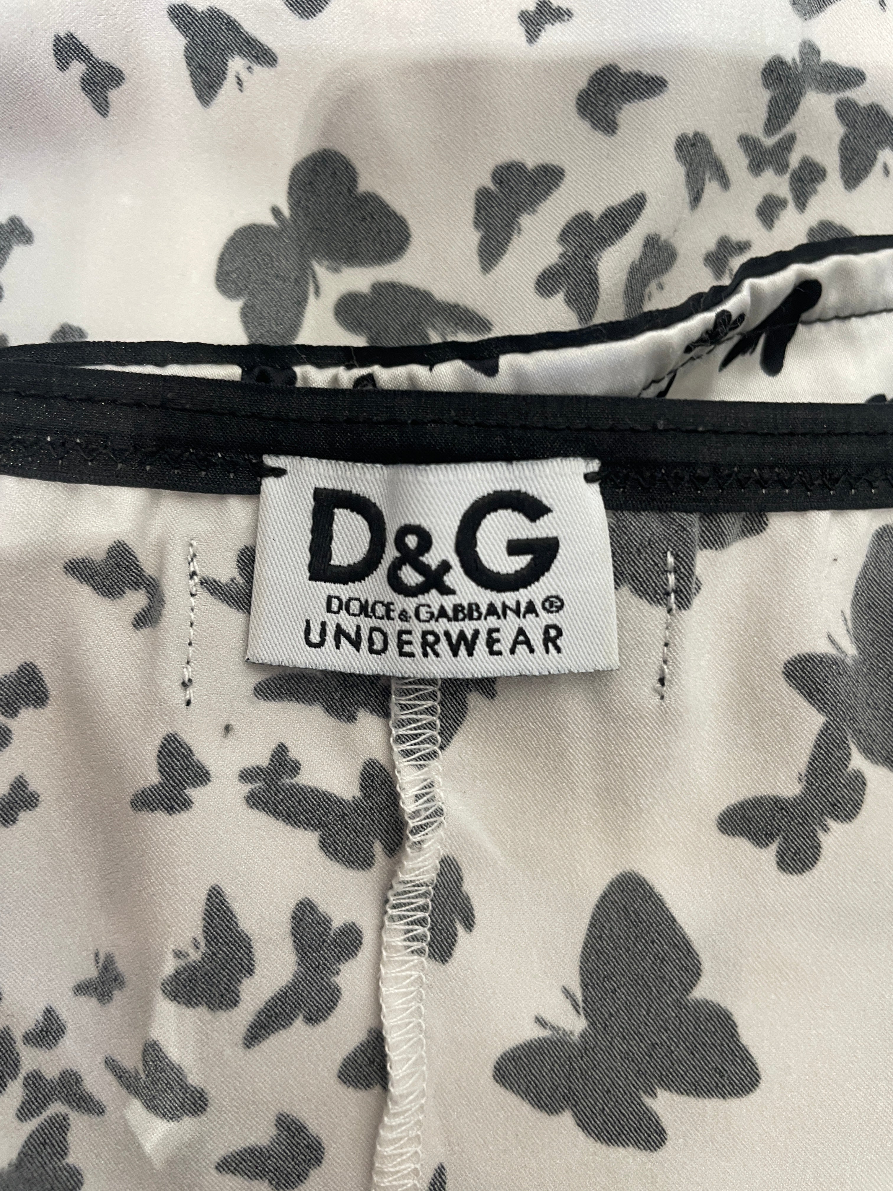 D&G/Camisole/S/Graphic/Polyester/WHT/BUTTERFLY view 3