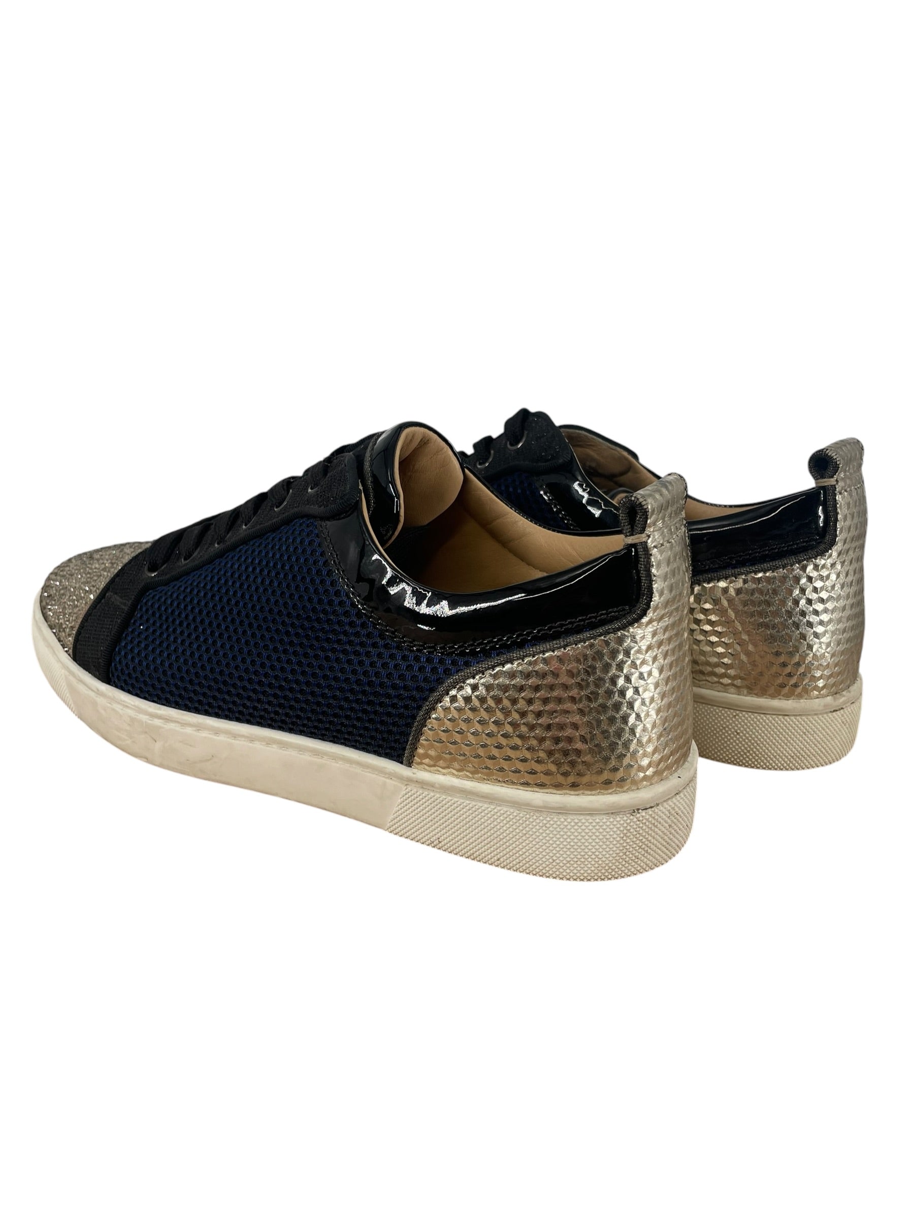Christian Louboutin/Low-Sneakers/EU 42/NVY/NAVY CRYSTAL SNEAKERS LOW view 2