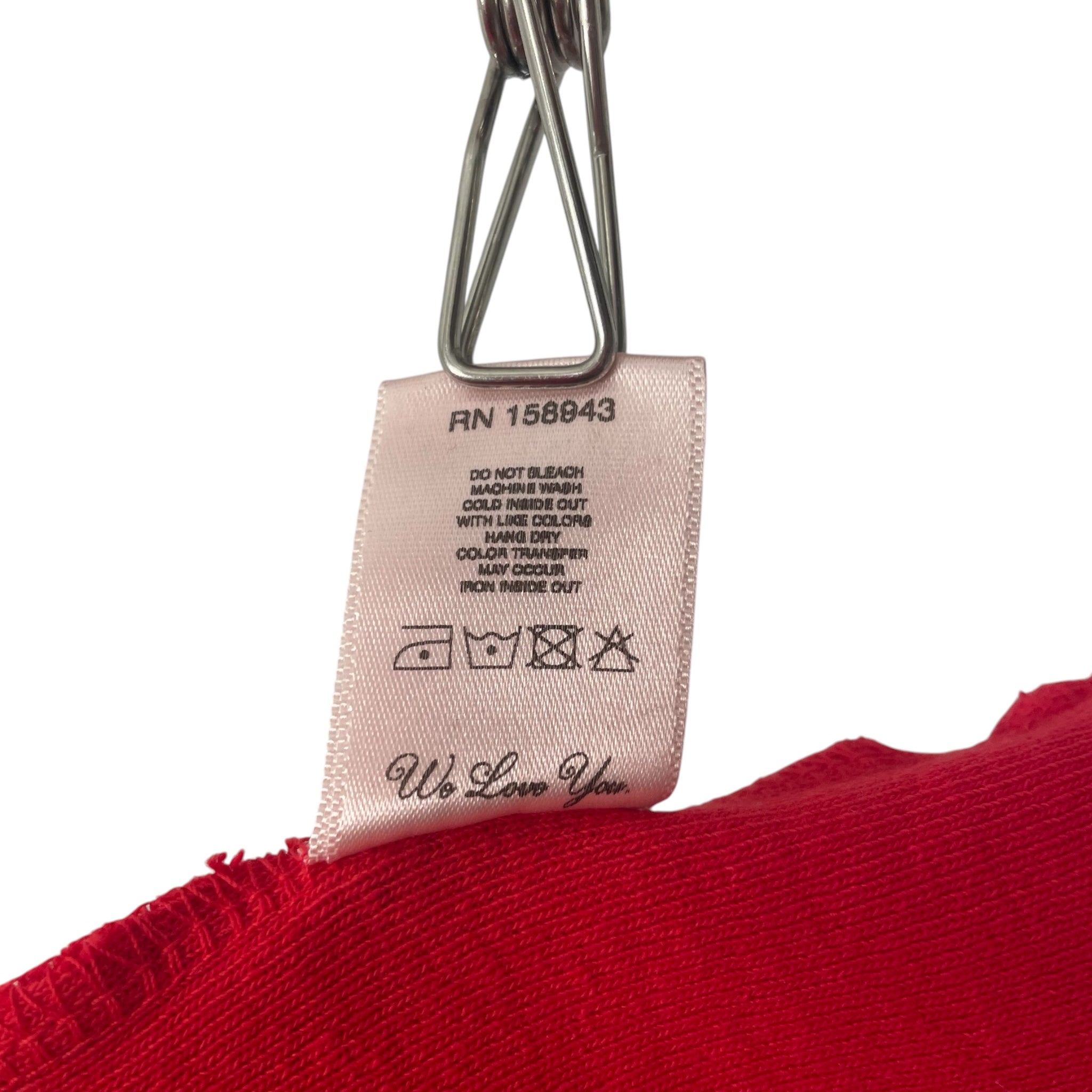 CHERRY/Camisole/M/Cotton/RED/LEFT CHEST PRINT TANK view 5