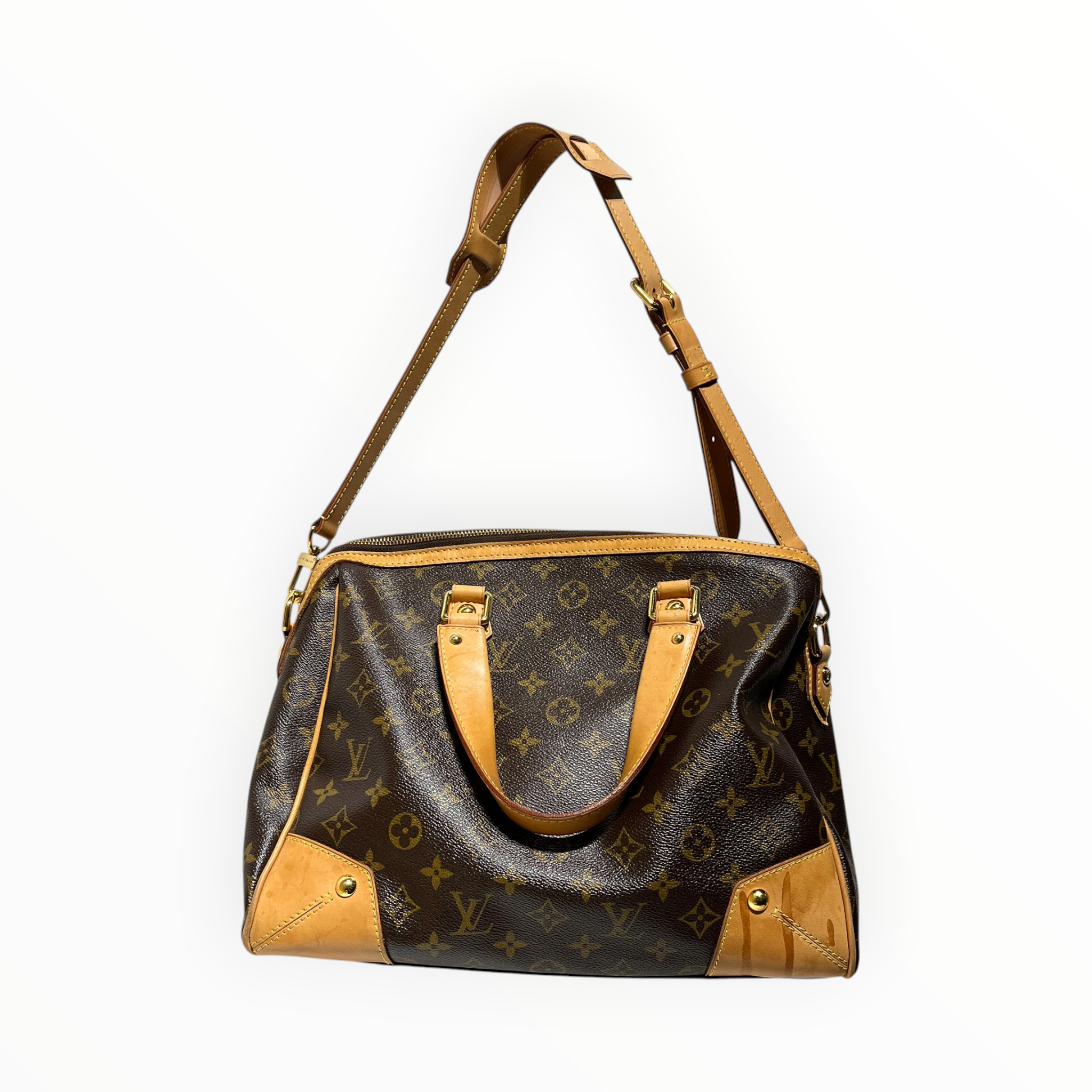 LOUIS VUITTON/Cross Body Bag/Monogram/Leather/BRW/retrio pm view 2