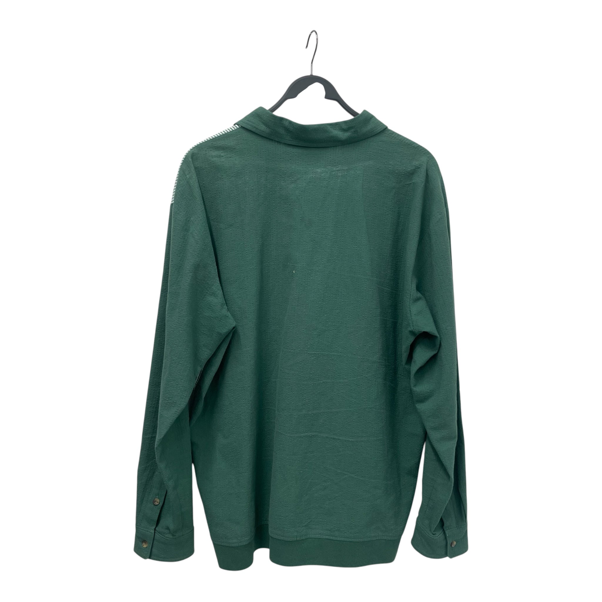 KITH/LS Shirt/XL/Cotton/GRN/Dress/Stripe/ view 2