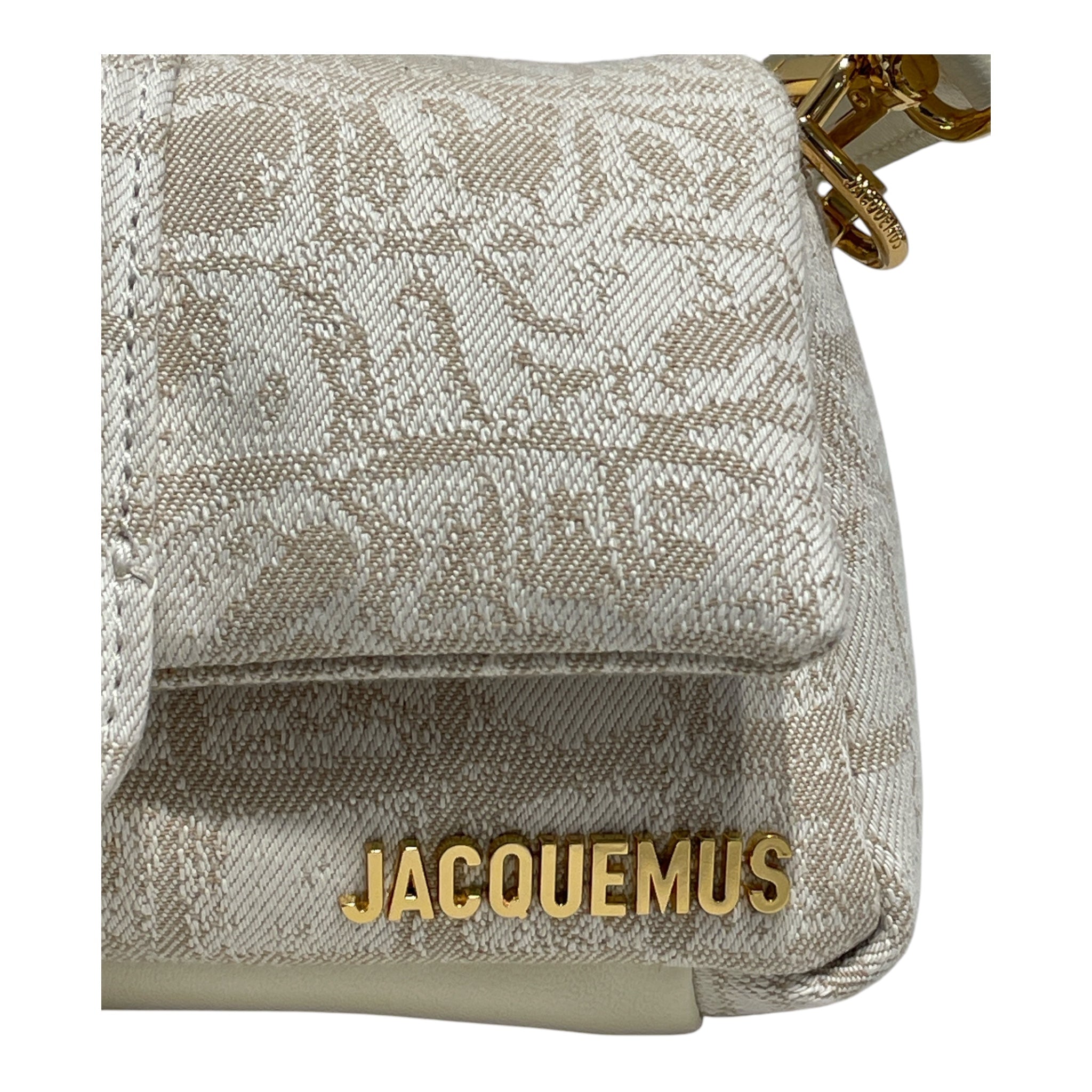 JACQUEMUS/Hand Bag/All Over Print/Cotton/CRM/petit bambimou view 3