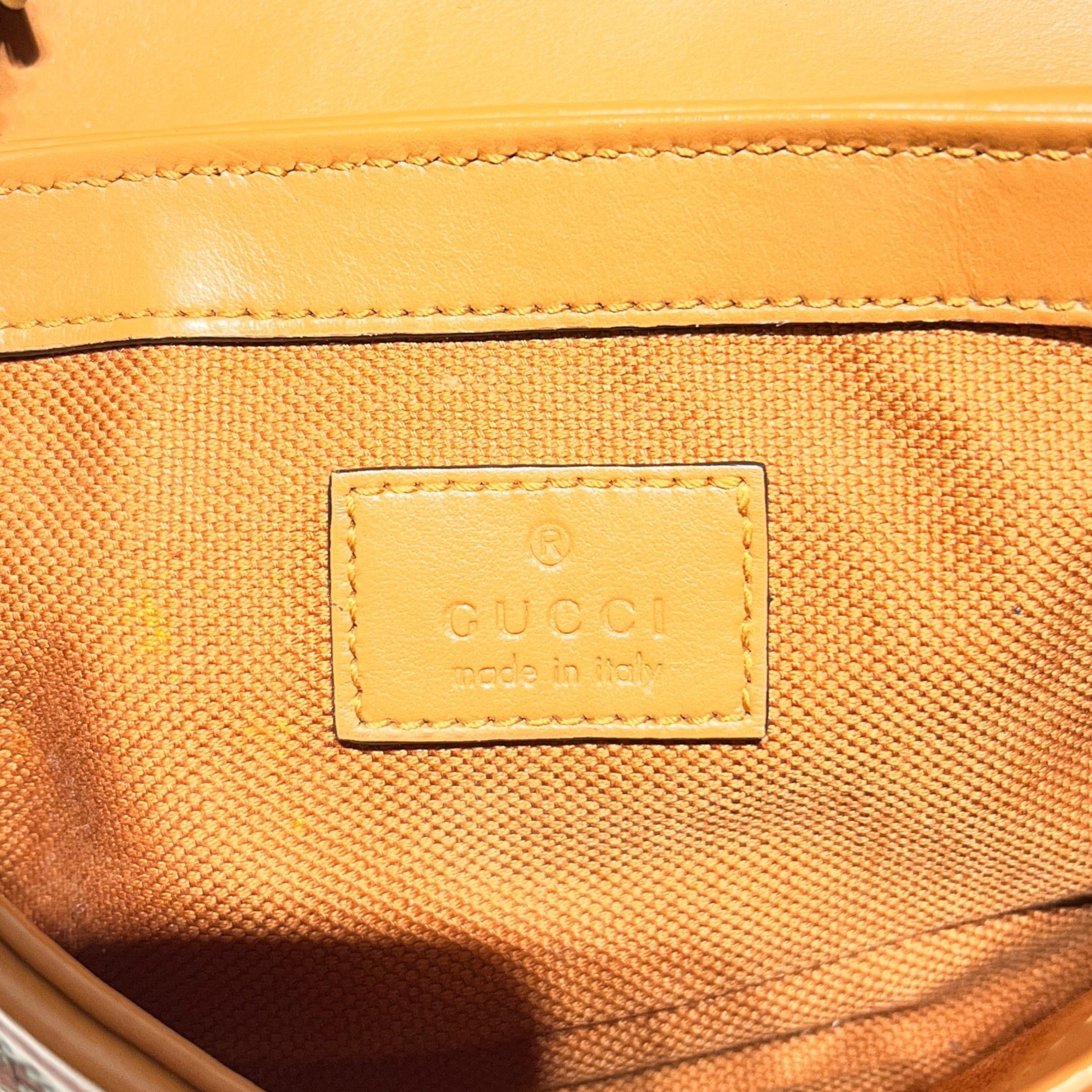 GUCCI/Bag/Monogram/Cotton/BLU/Marmont Super Mini Denim view 5