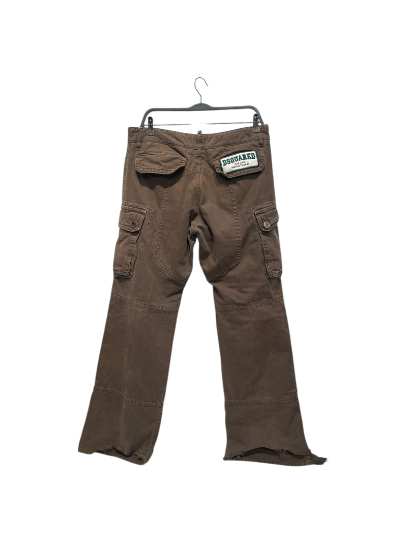 DSQUARED2/Cargo Pants/46/Cotton/BRW/&