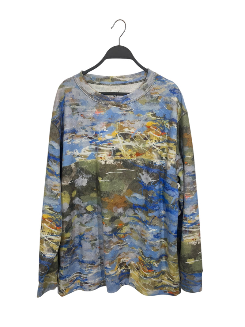 South2 West8(S2W8)/Sweater/M/All Over Print/Cotton/MLT/AOP CARDIGAN