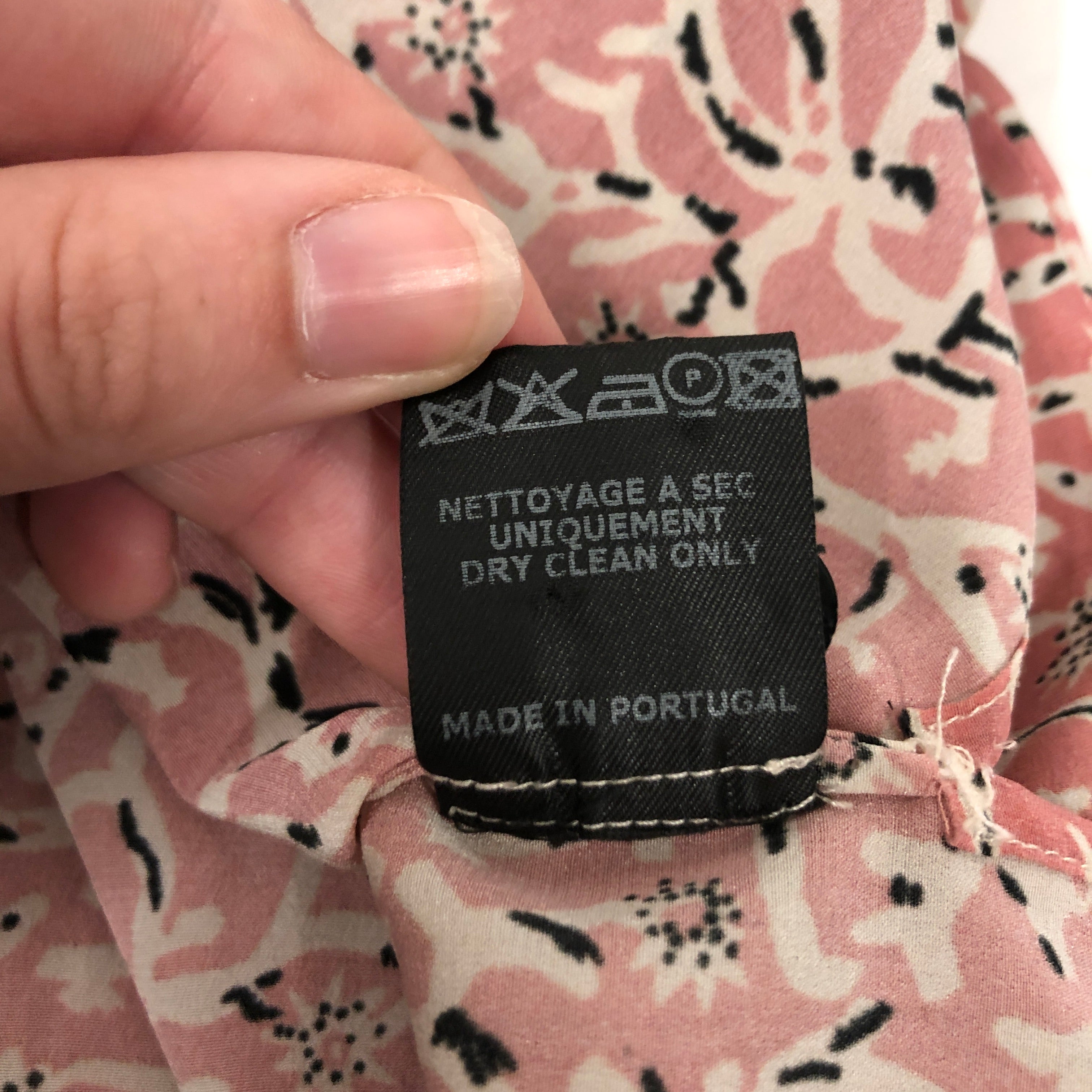 ISABEL MARANT/LS Blouse/38/Floral Pattern/Silk/PNK/ view 5