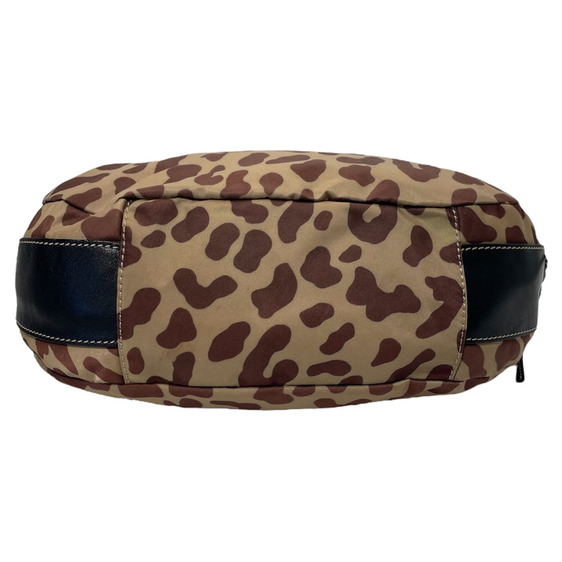 kate spade new york/Hand Bag/M/Leopard/Nylon/BEG/