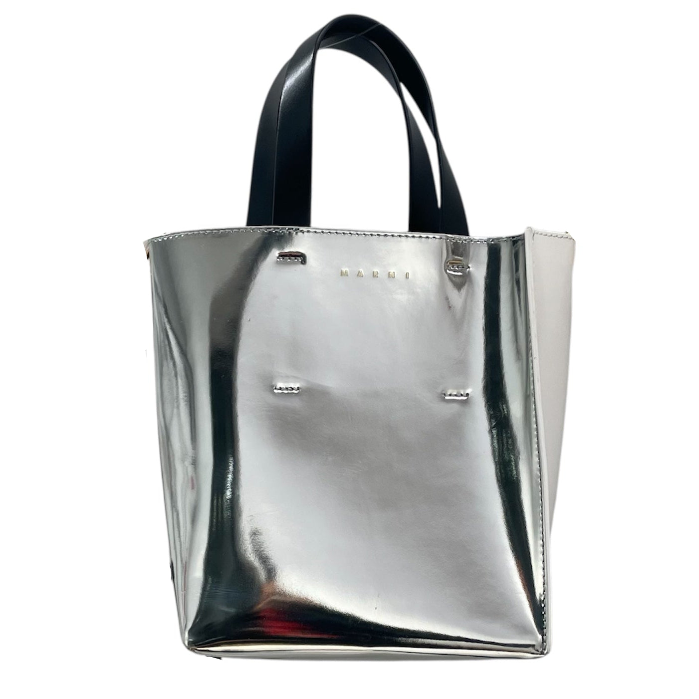 MARNI/Bag/SLV/SILVER SHINY BG view 1