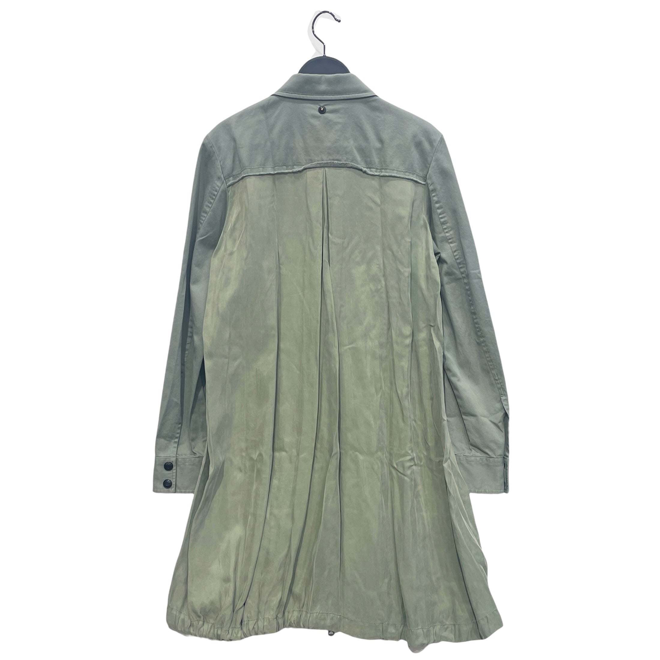 DIESEL/Shirt Dress/L/GRN/PANELED ZIP DRESS view 2