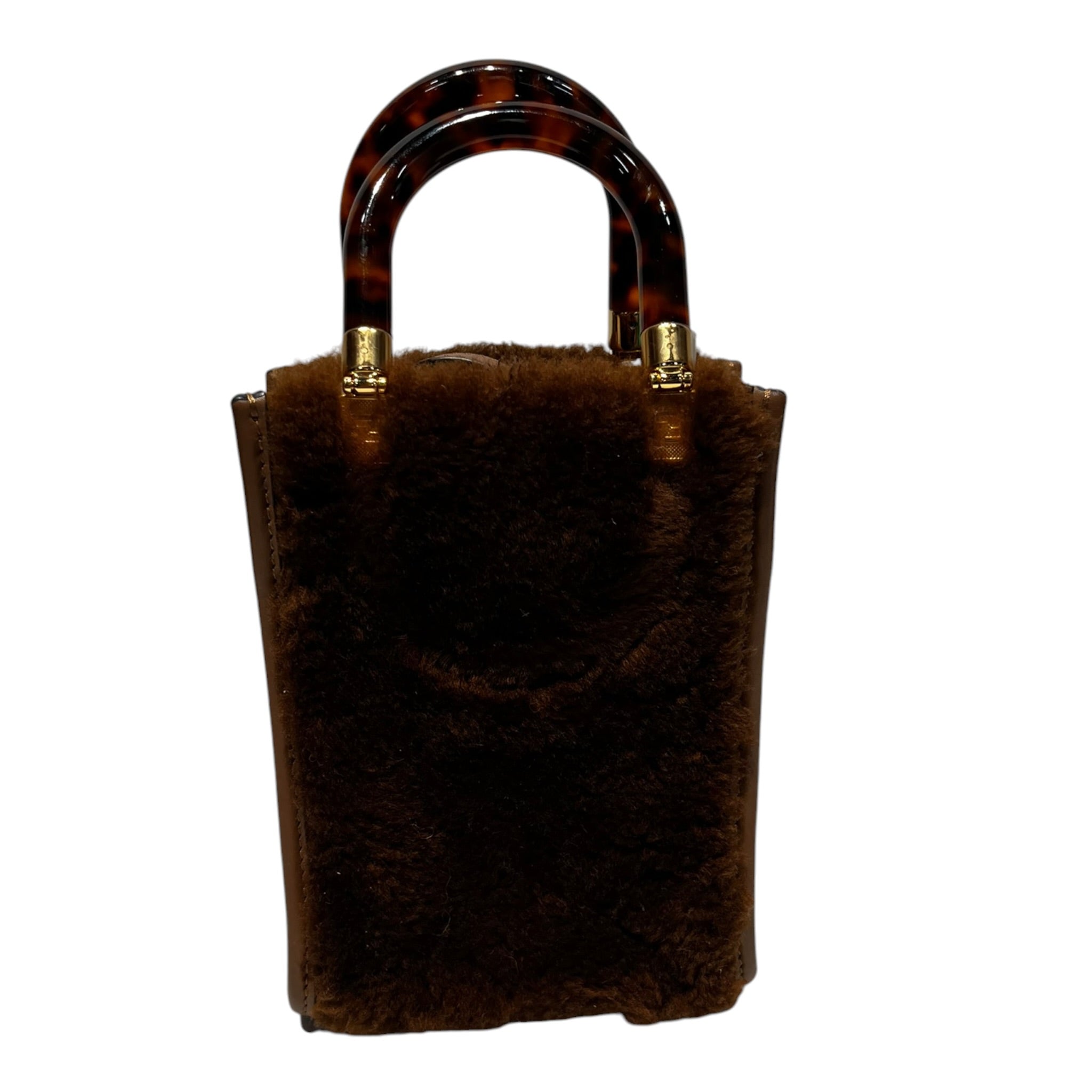 FENDI/Cross Body Bag/Monogram/Wool/BRW/FENDI SUNSHINE CROSSBODY view 2