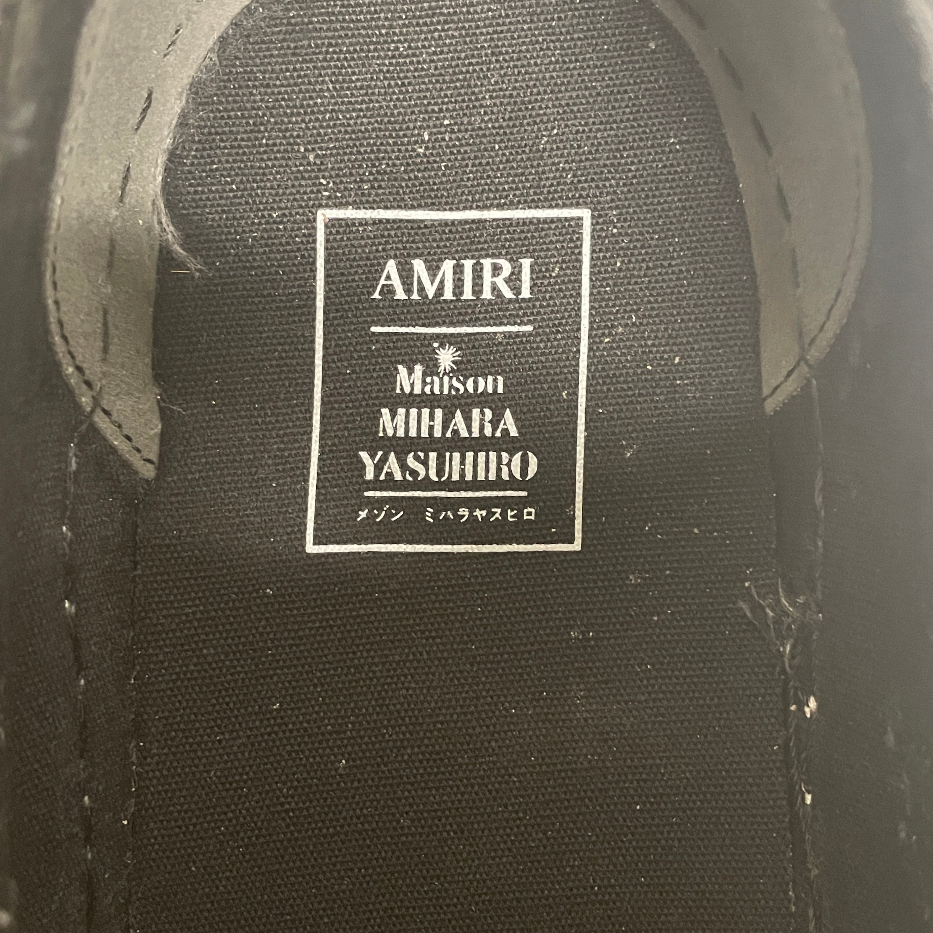 AMIRI/MIHARA YASUHIRO/Low-Sneakers/EU 46/BLK/ view 5