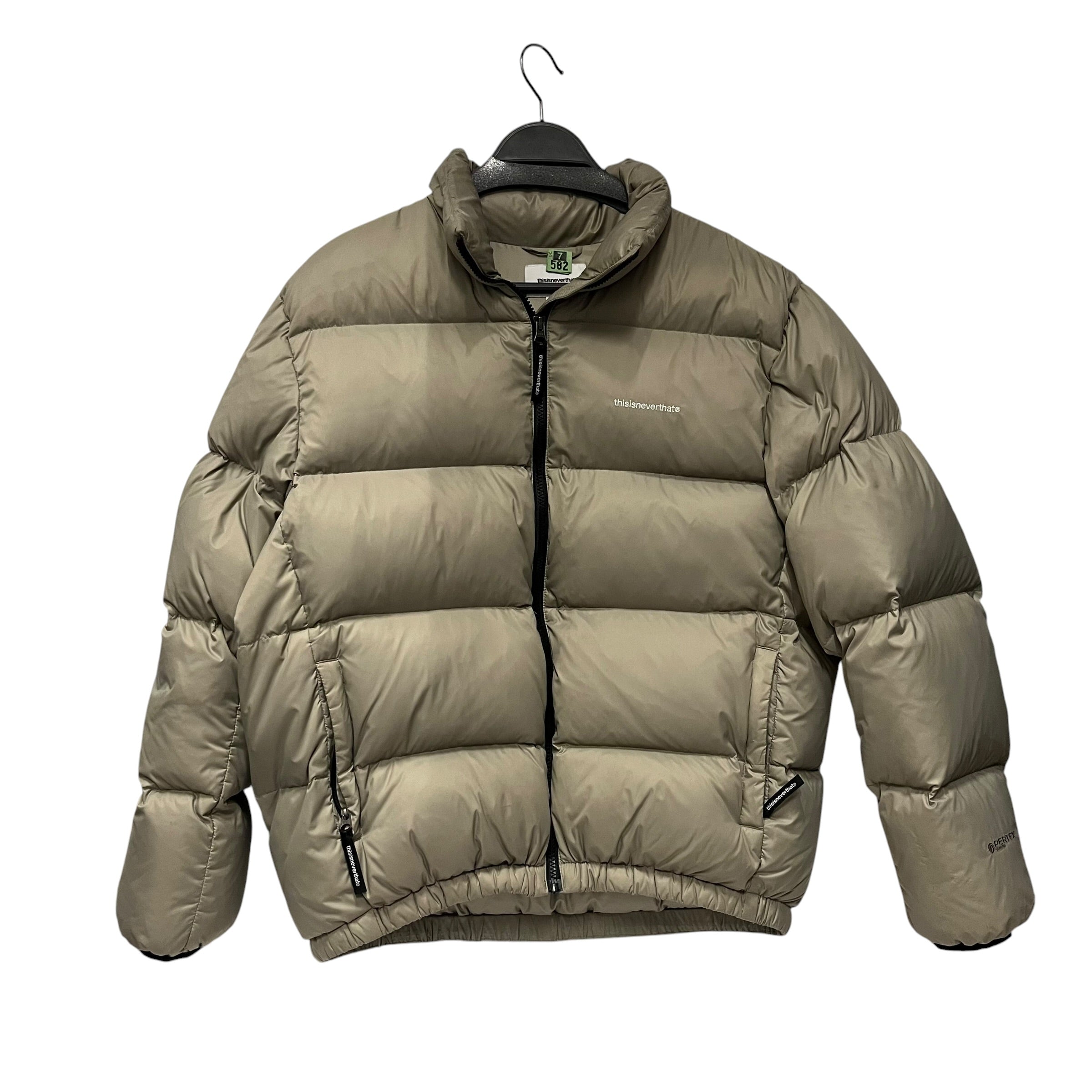 thisisneverthat/Puffer Jkt/M/Nylon/KHK/ view 1