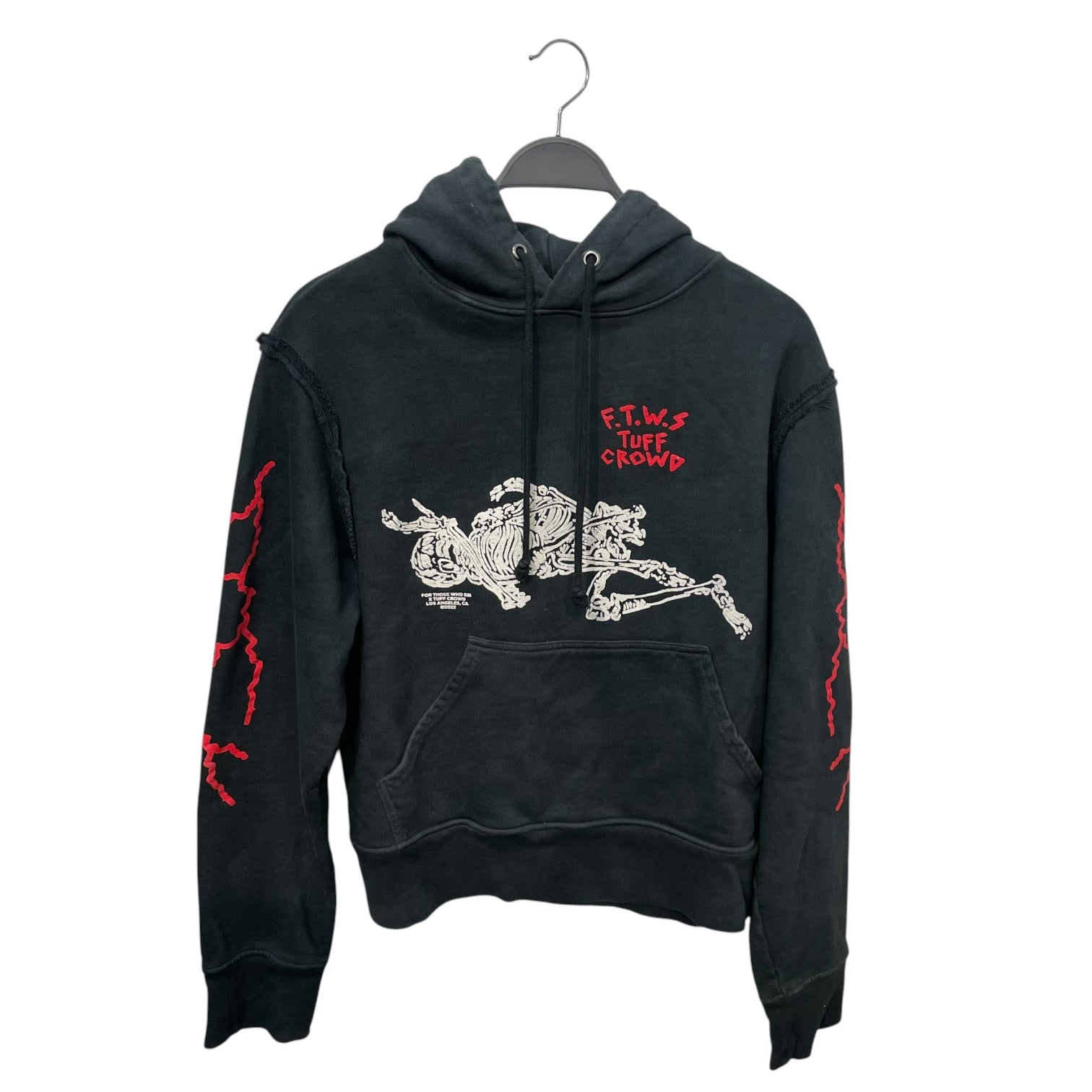 For Those Who Sin/Hoodie/S/Graphic/Cotton/BLK/tuff crowd view 1
