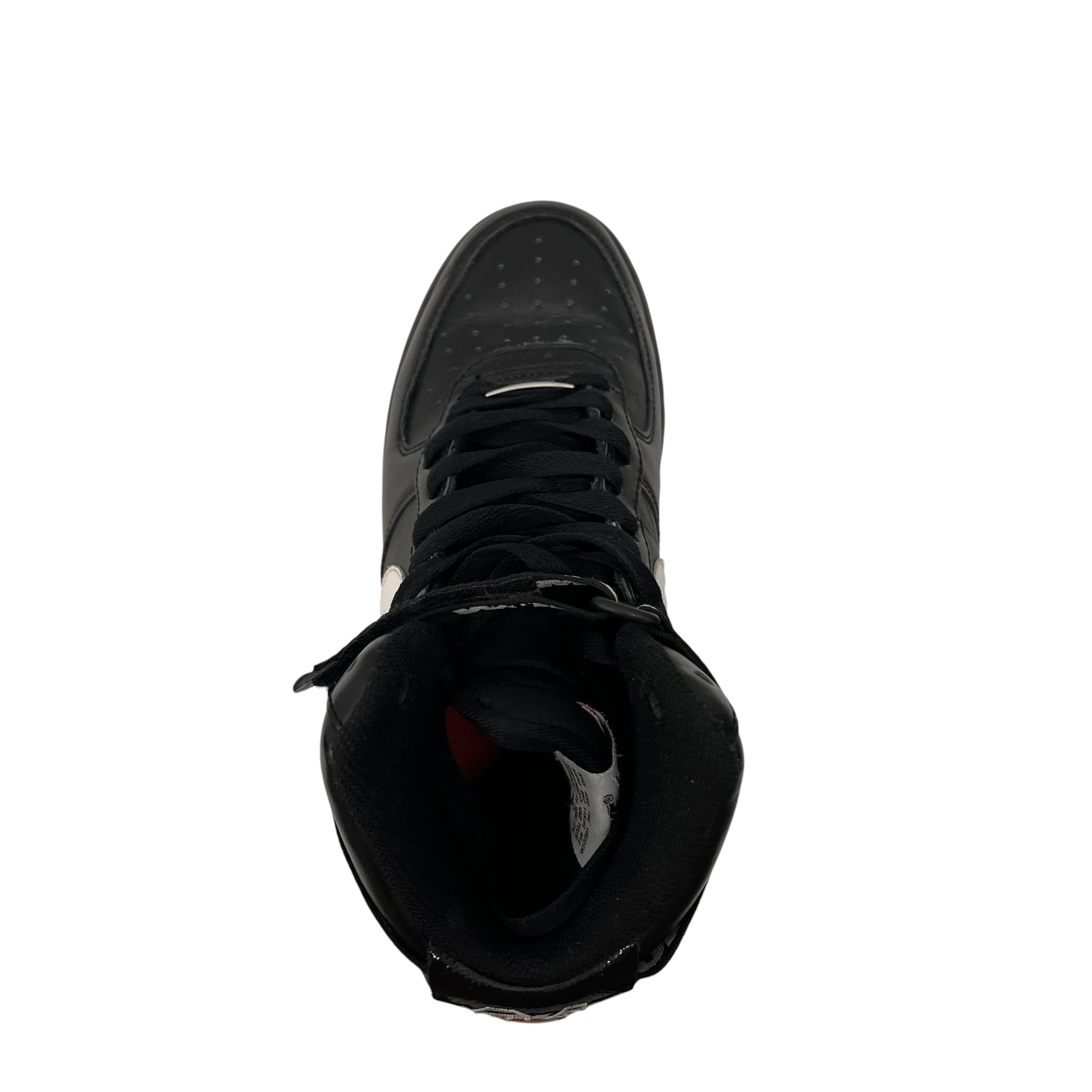 NIKE/Supreme/AIR FORCE 1 HIGH SUPREME SP/Hi-Sneakers/US 9/Cotton/BLK/698696-010 view 3