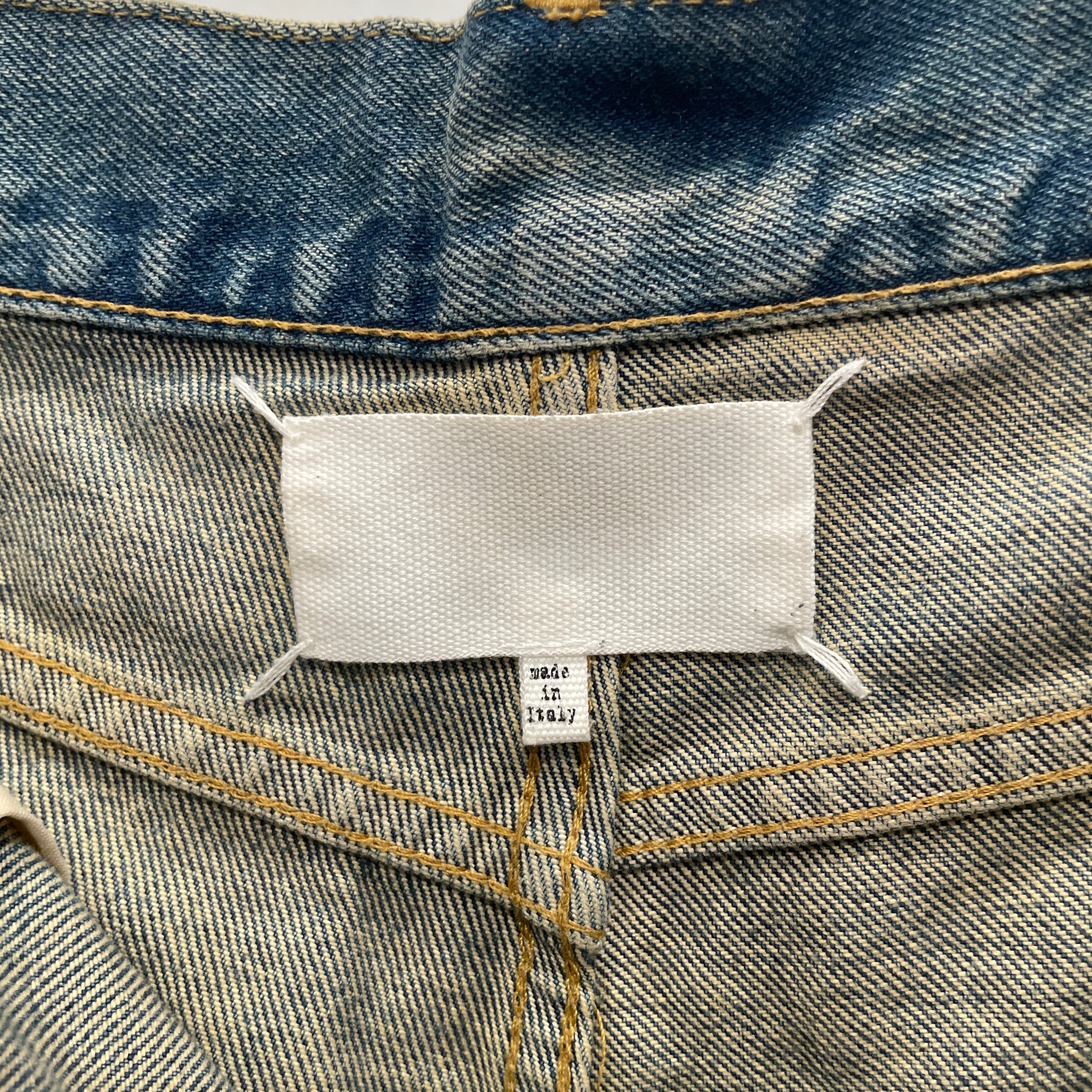 Maison Margiela/Shorts/32/Cotton/IDG/DISTRESSED CUTOFF SHORTS view 3